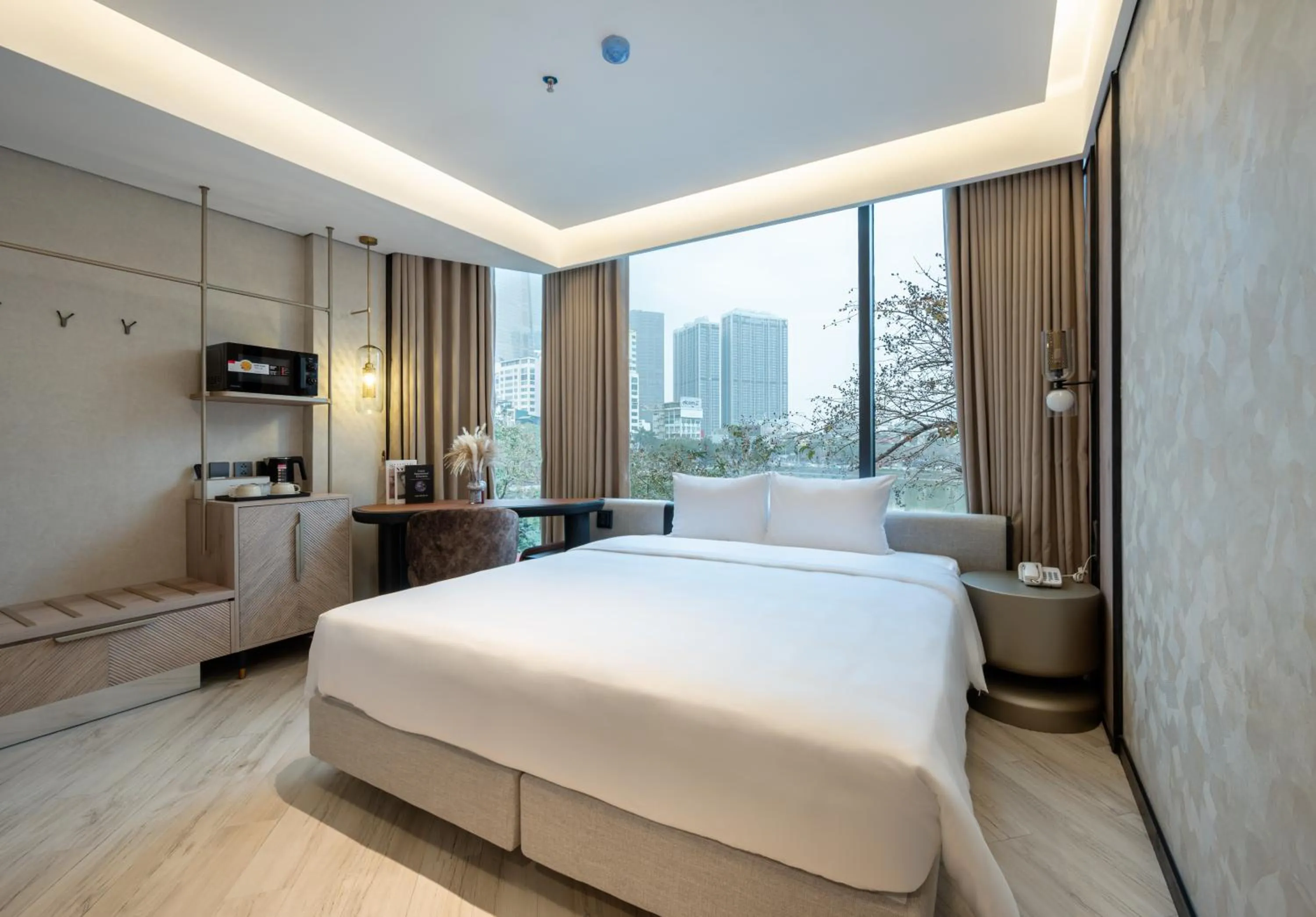Bed in iRest Signature Ba Dinh Lakeside