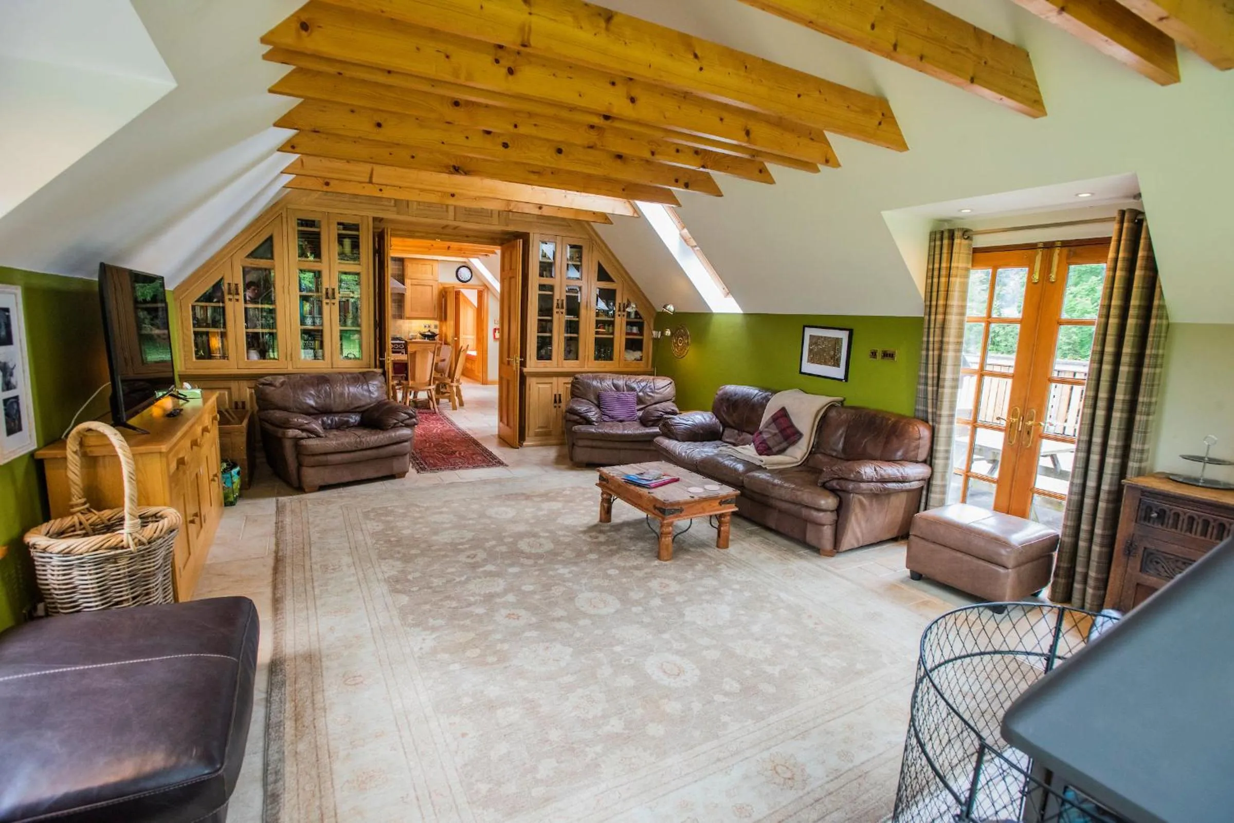 Living room in Errichel House and Cottages
