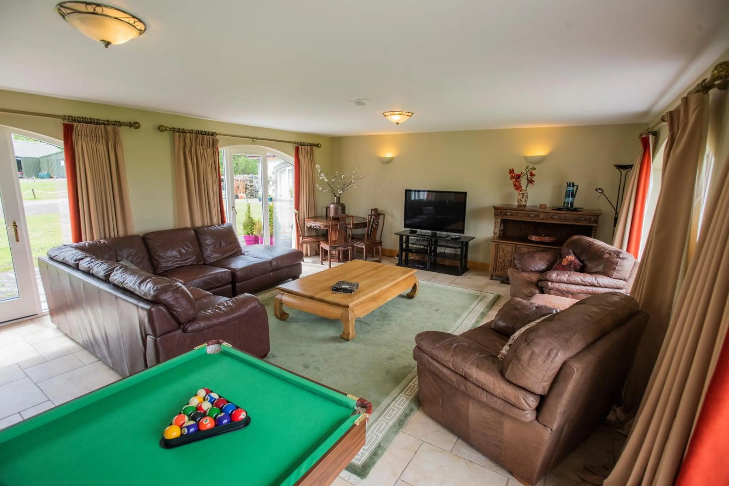 Living room in Errichel House and Cottages