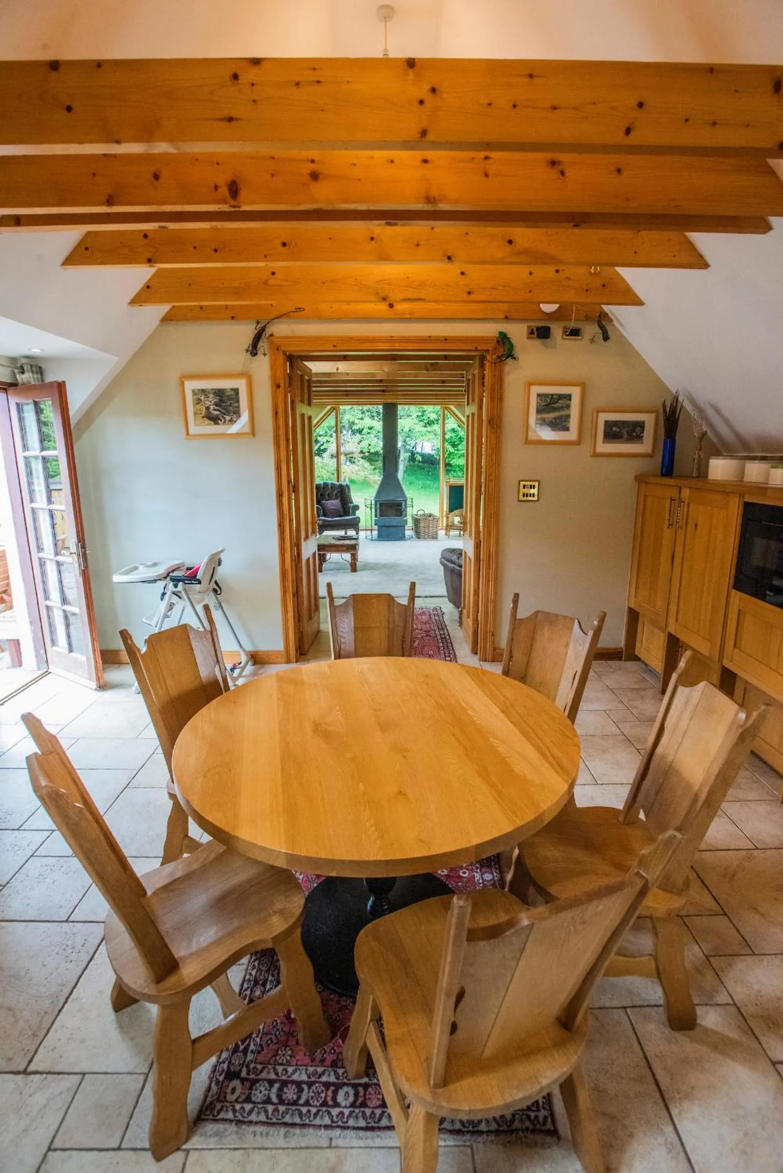 TV and multimedia in Errichel House and Cottages