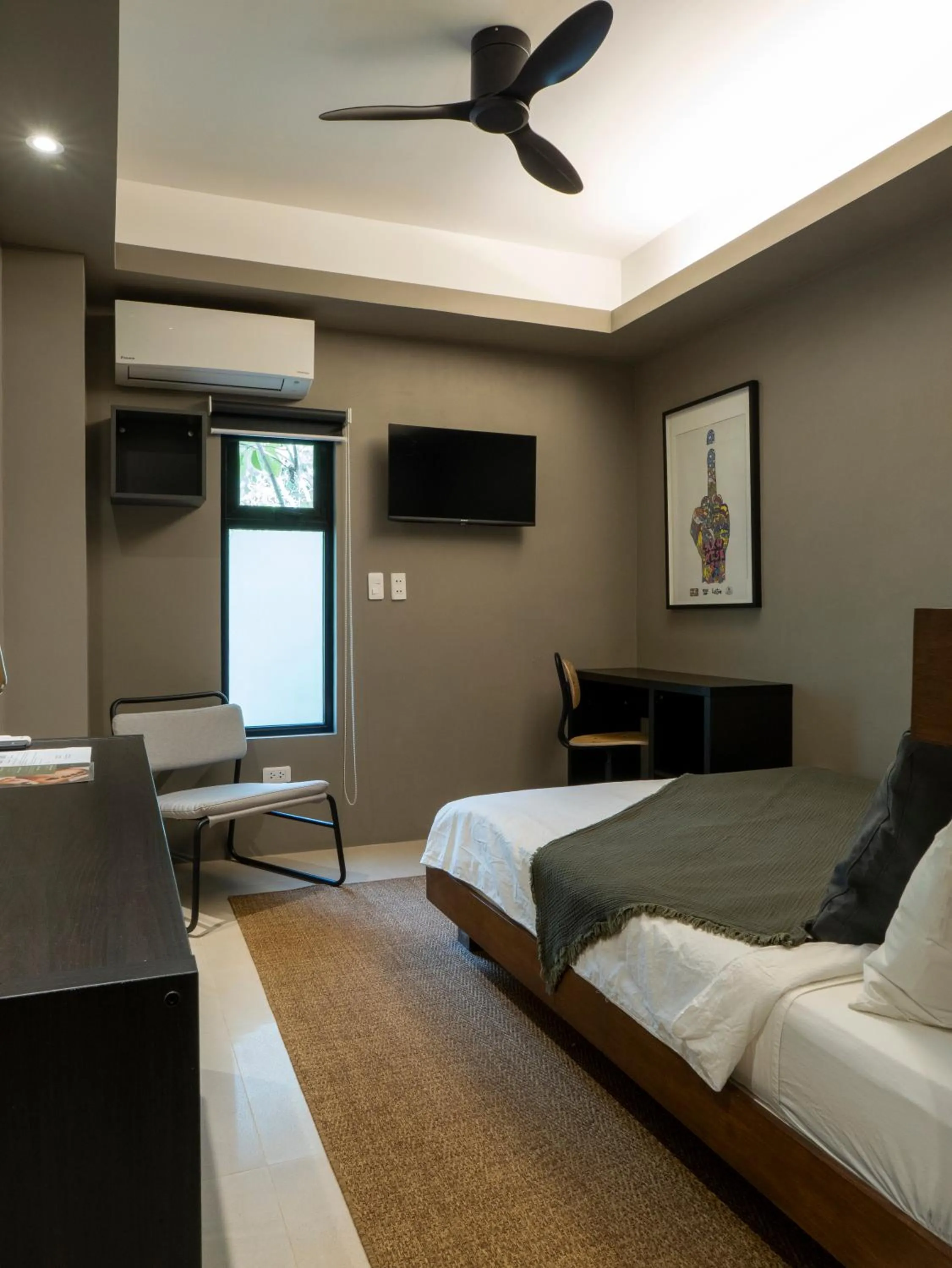 Bed in Lakwa Motel Lio