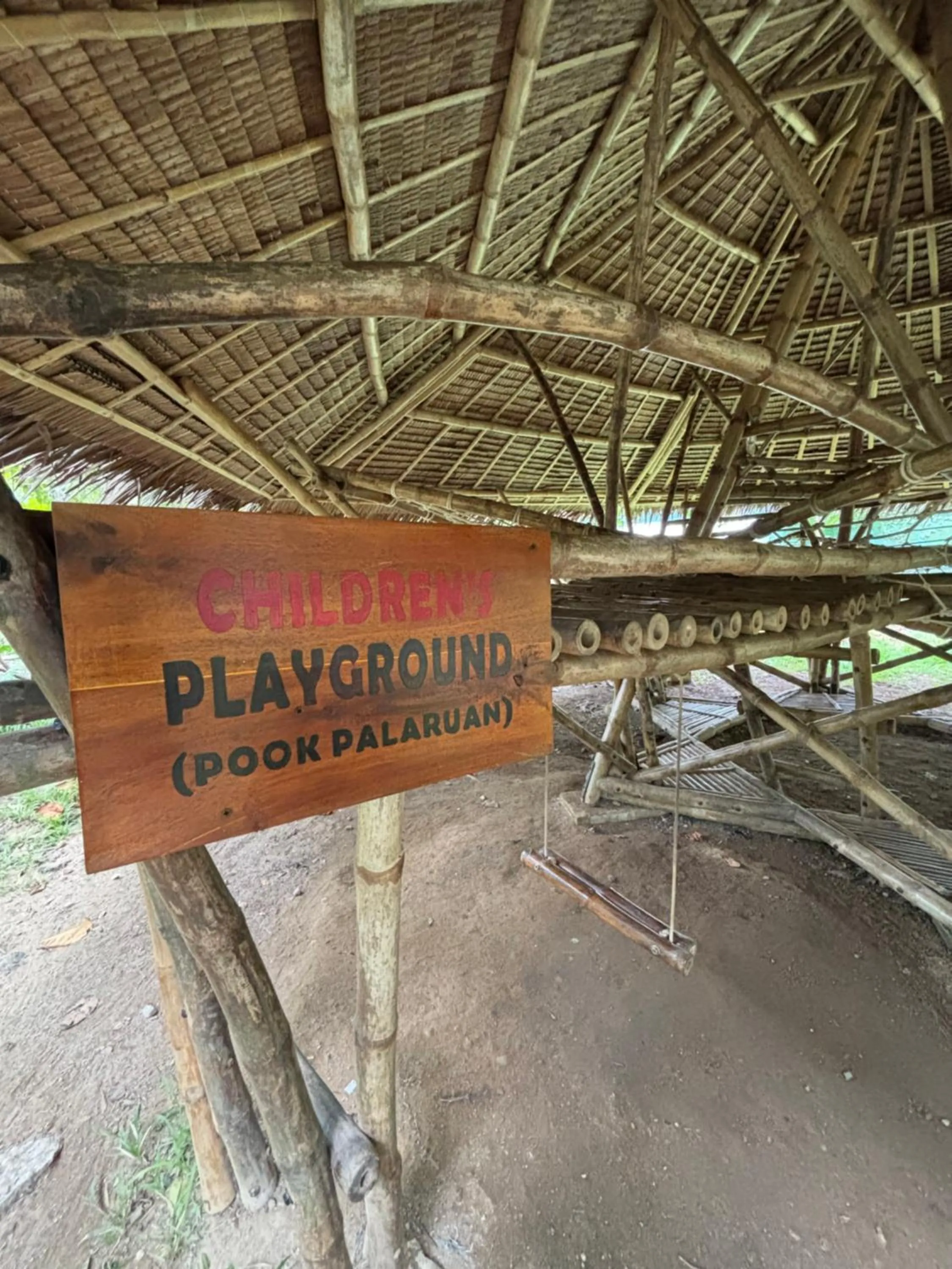 Children play ground in Lakwa Motel Lio
