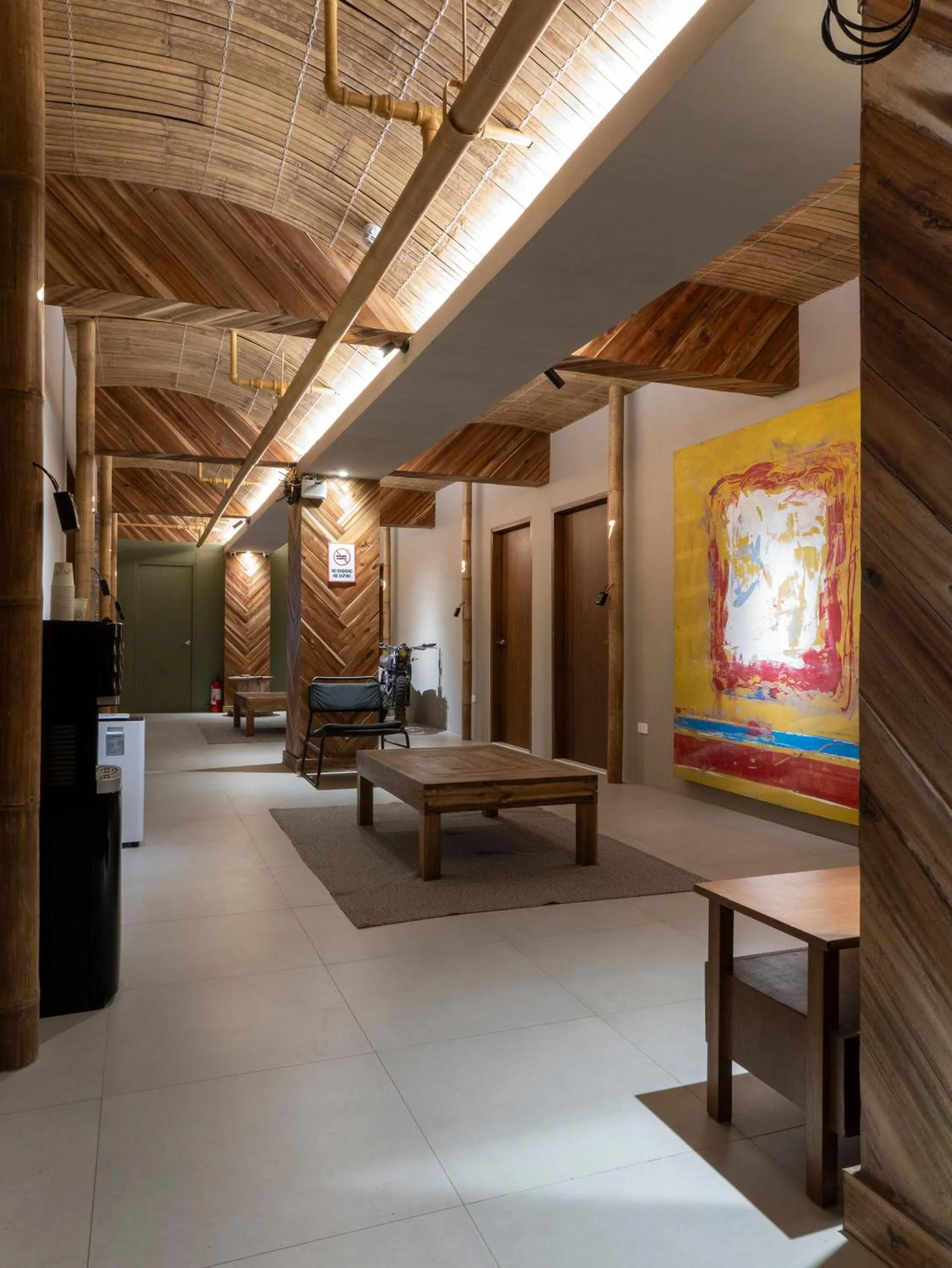 Seating area in Lakwa Motel Lio