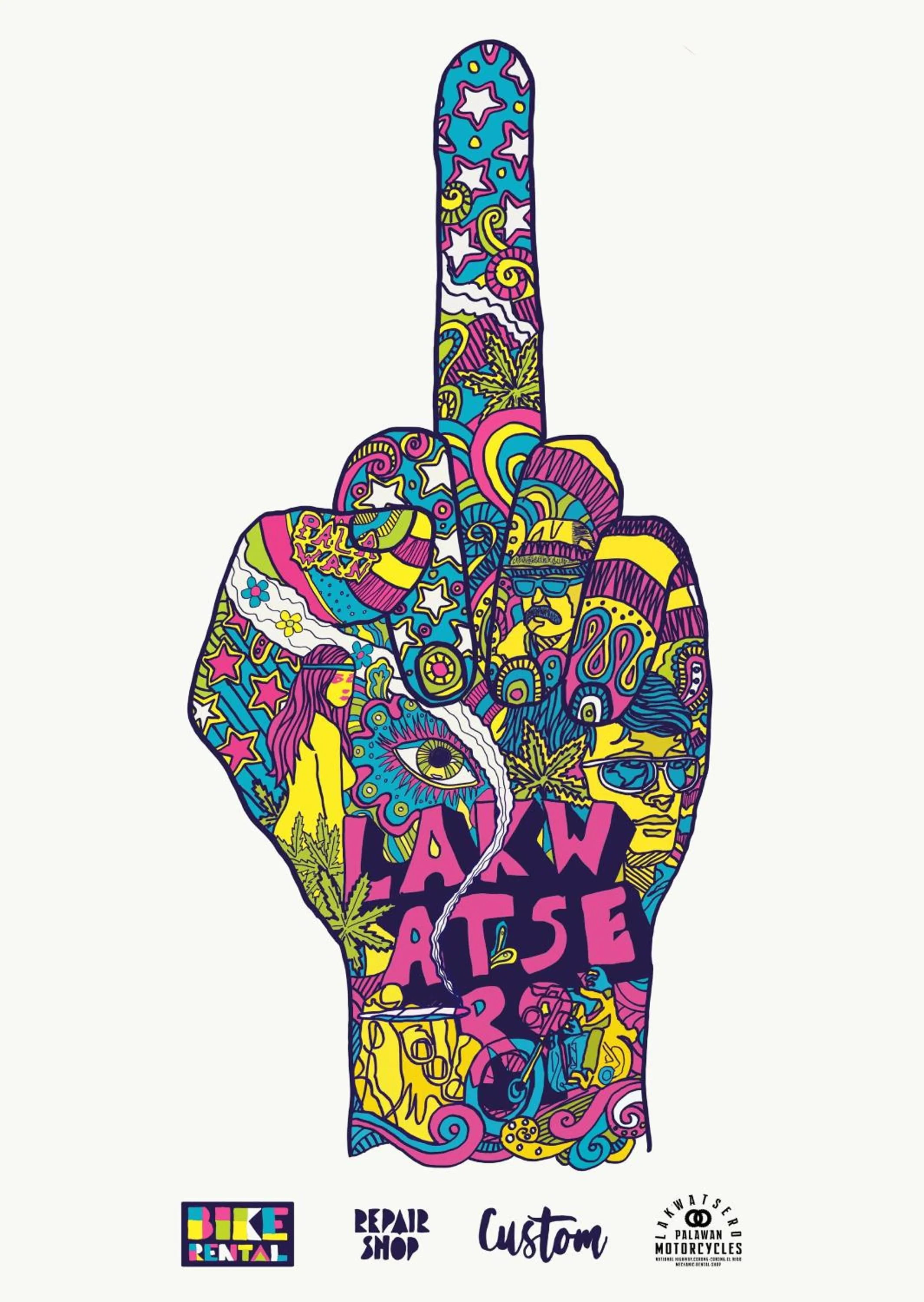 Logo/Certificate/Sign in Lakwa Motel Lio