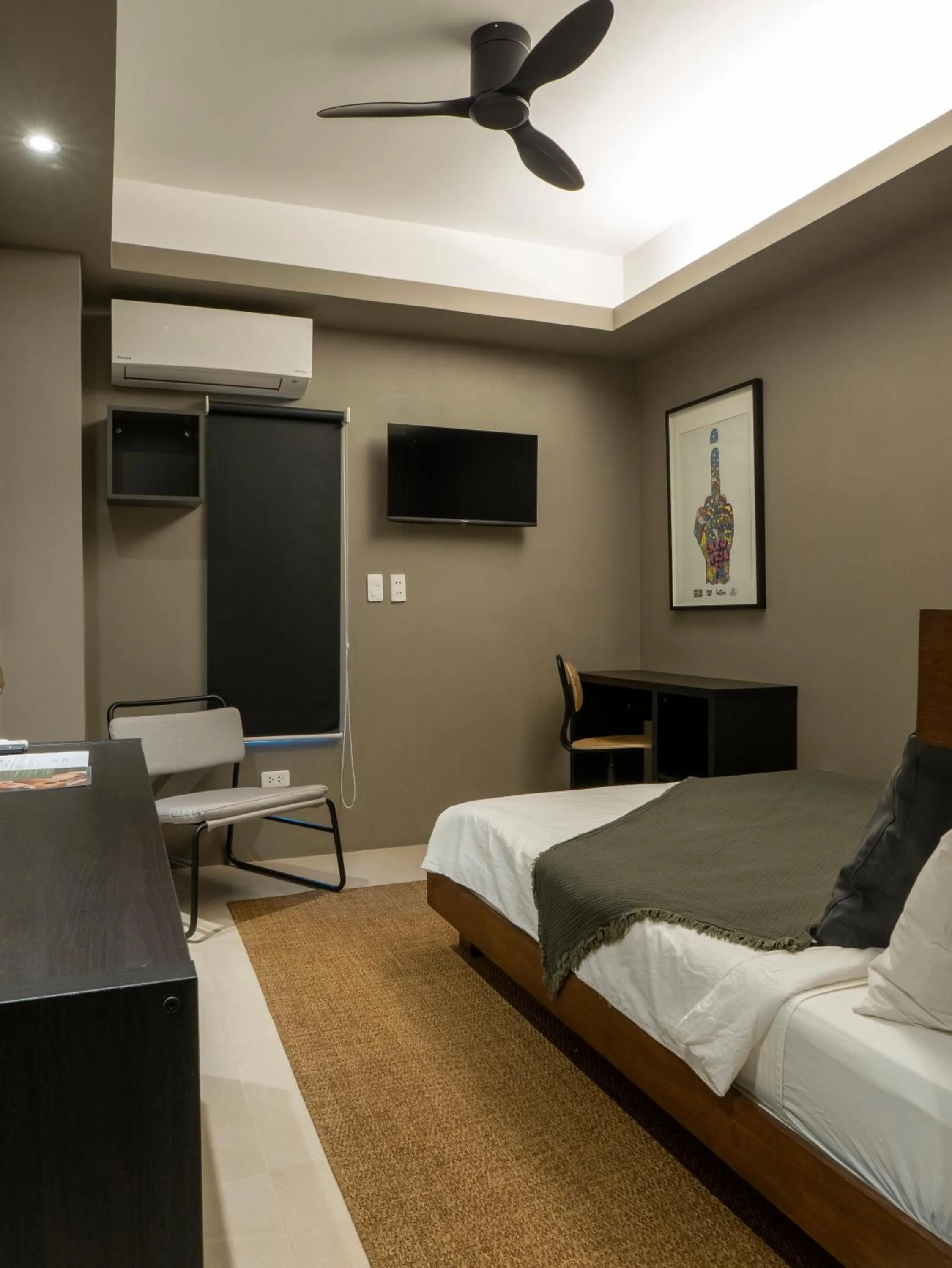 Bed in Lakwa Motel Lio