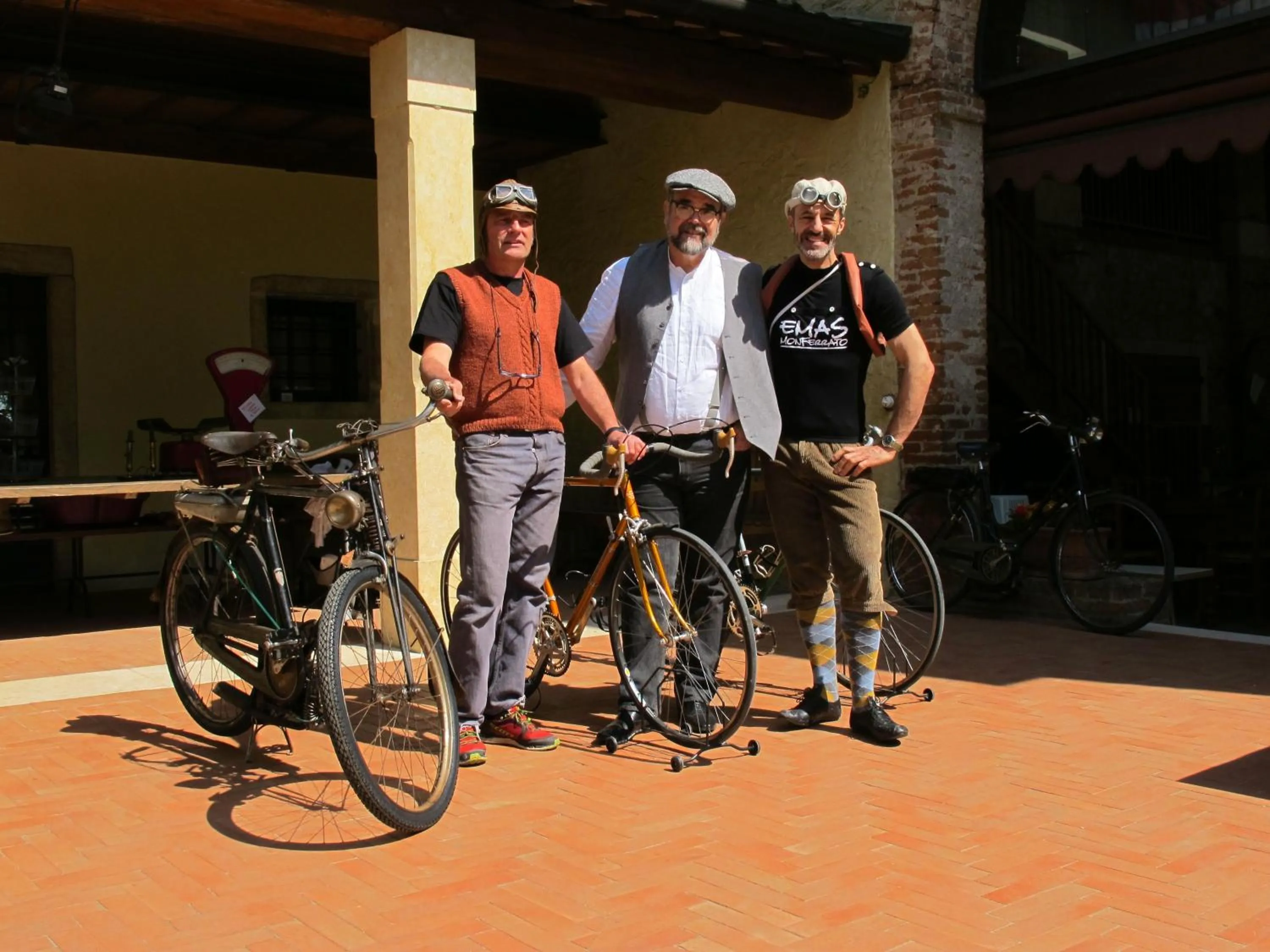 Cycling in Palazzetto Ardi