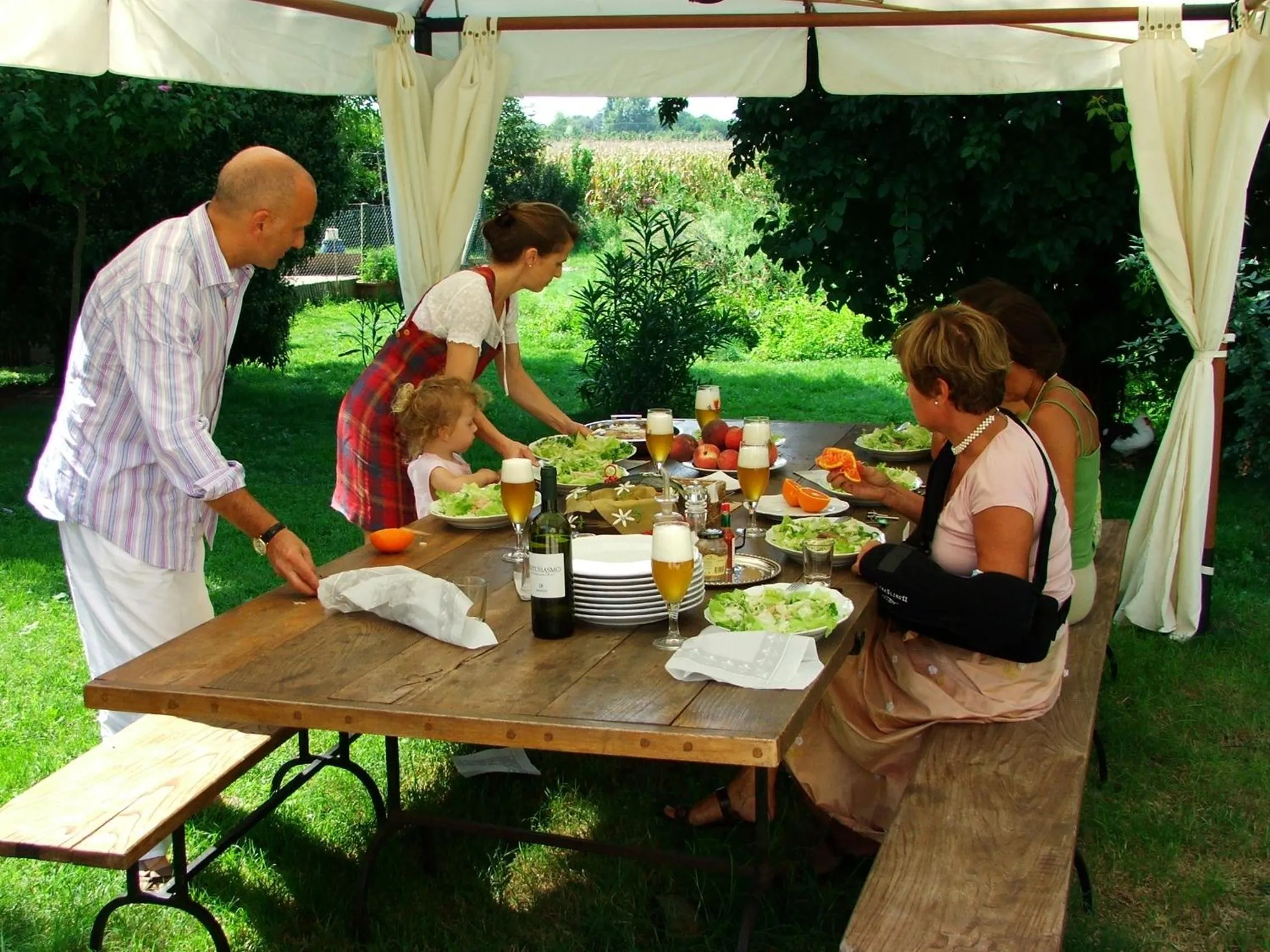Food and drinks in Palazzetto Ardi