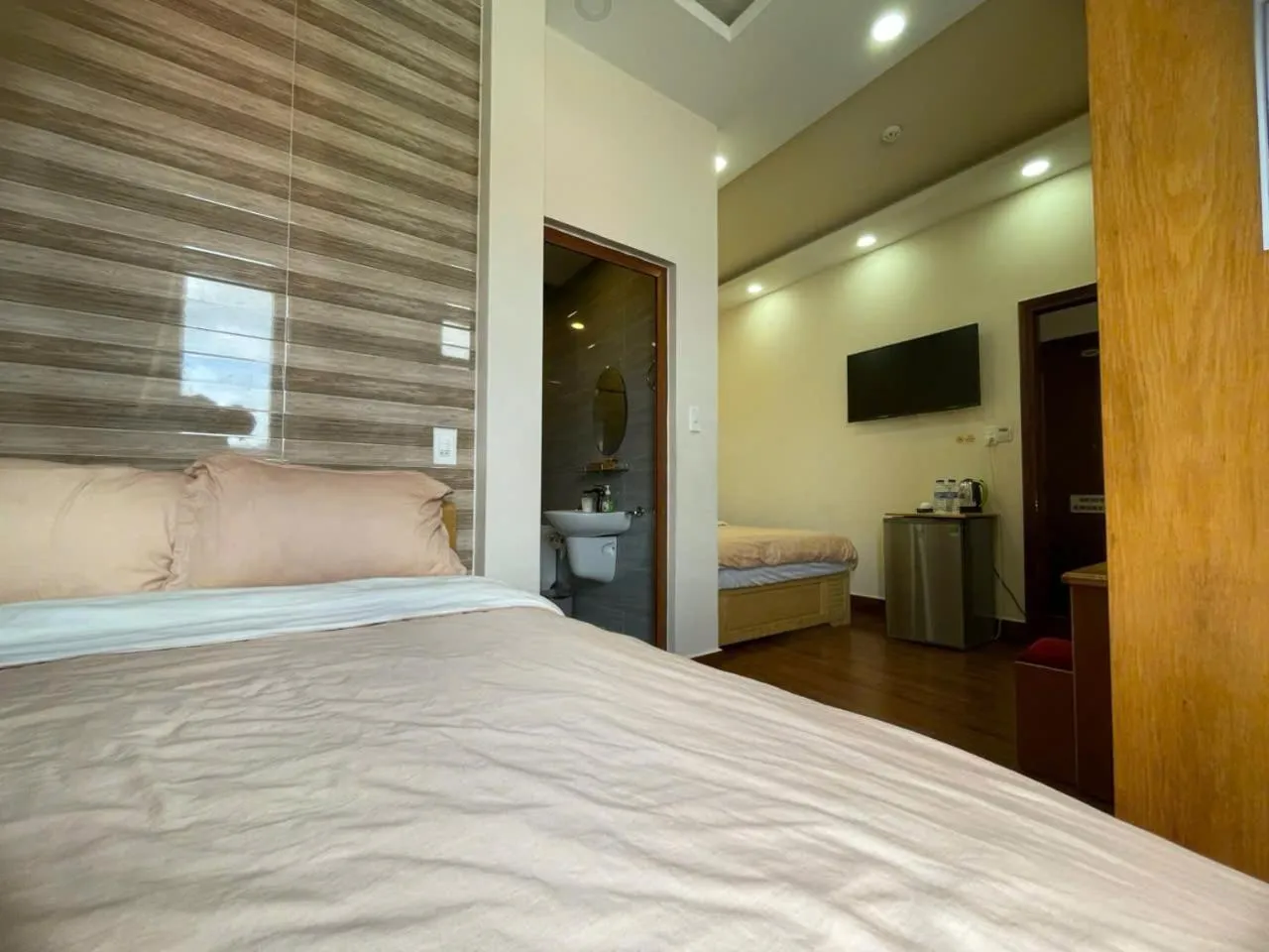 Bedroom, Bed in Mylan Hotel Đà Lạt by HOFs