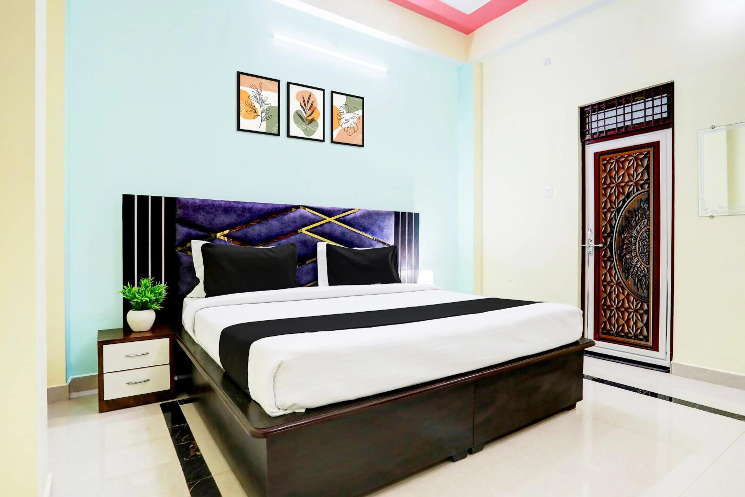 Bedroom, Bed in Hotel O Galaxy