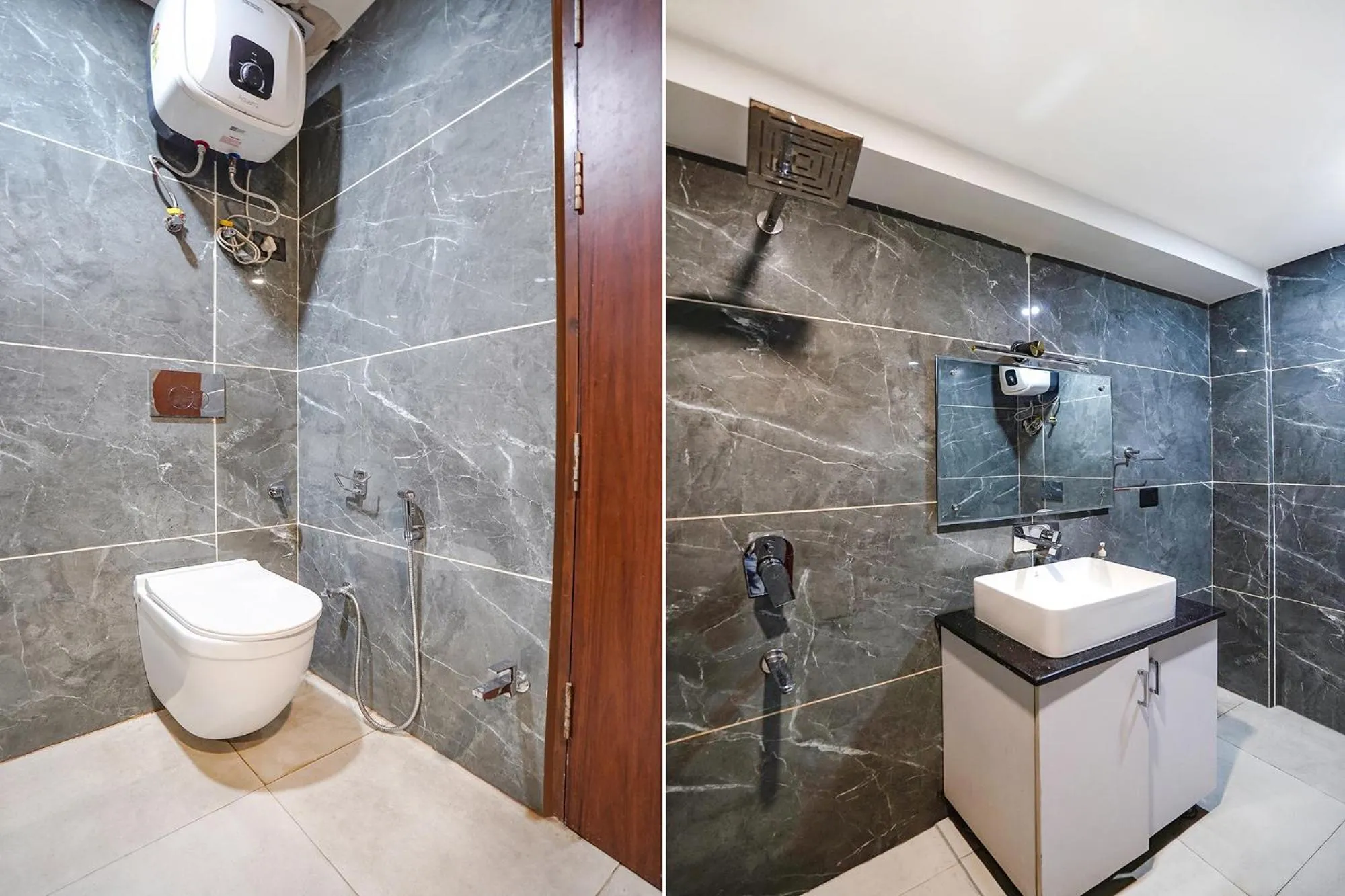 Toilet in FabHotel Golden Eye Inn - Nehru Place Market