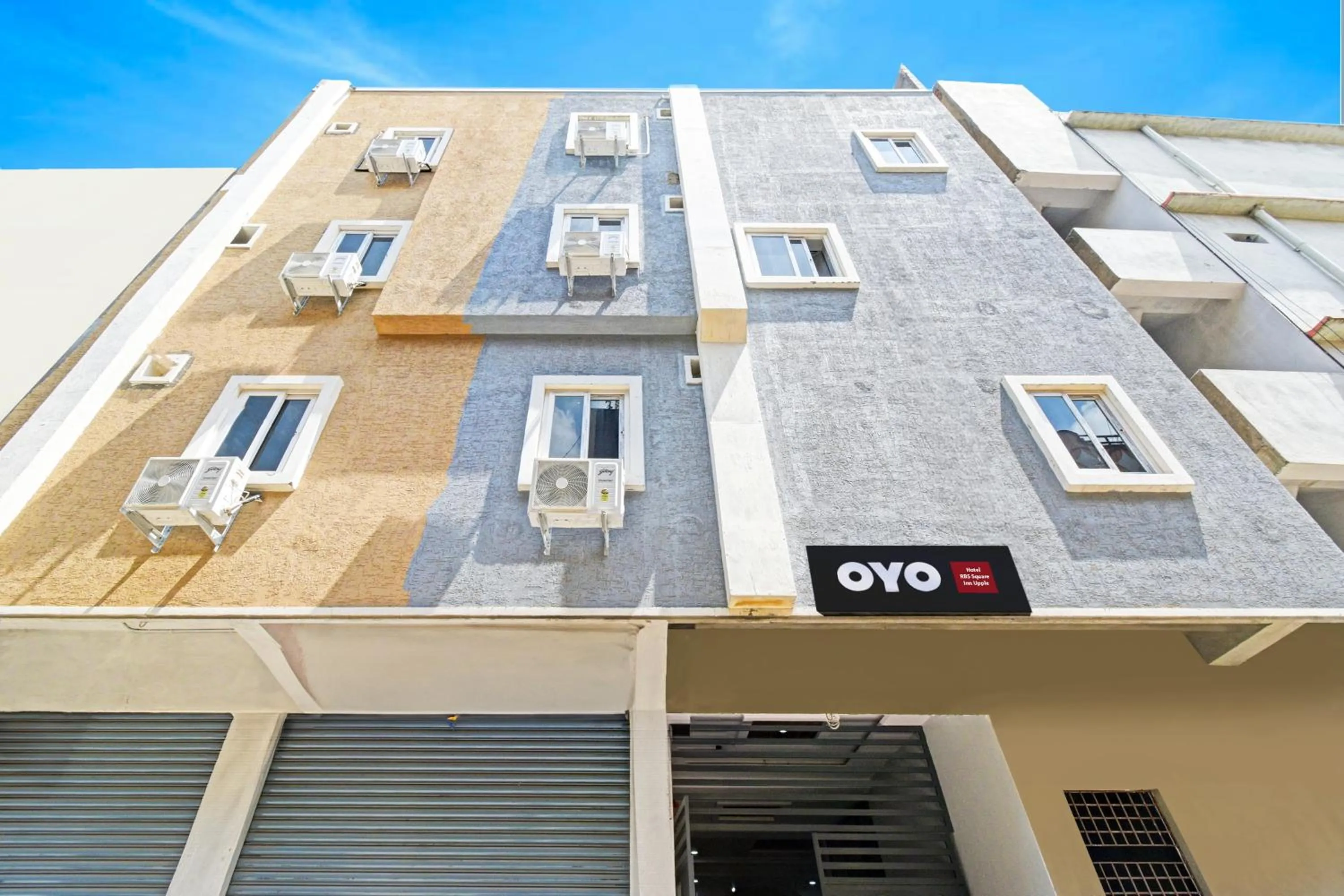 Facade/entrance in Hotel O RBS Square Inn Uppal