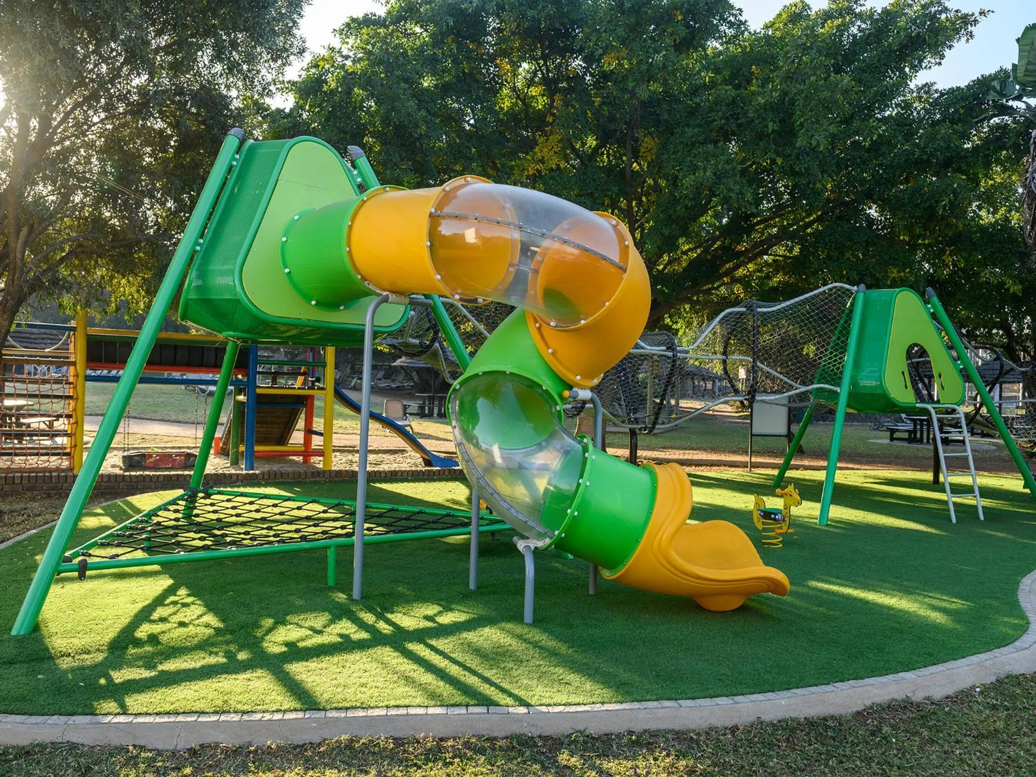 Children play ground in Dikhololo