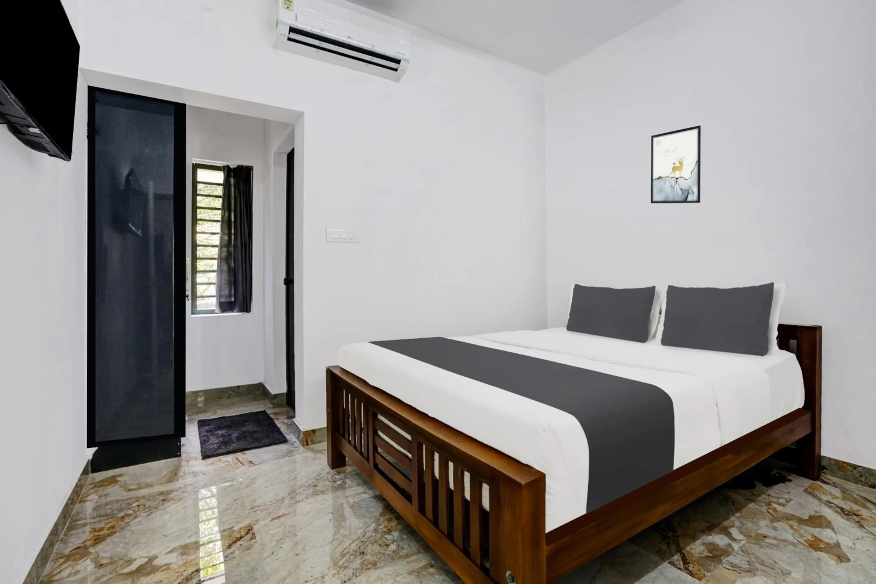 Bedroom, Bed in Hotel O EVA RESIDENCY