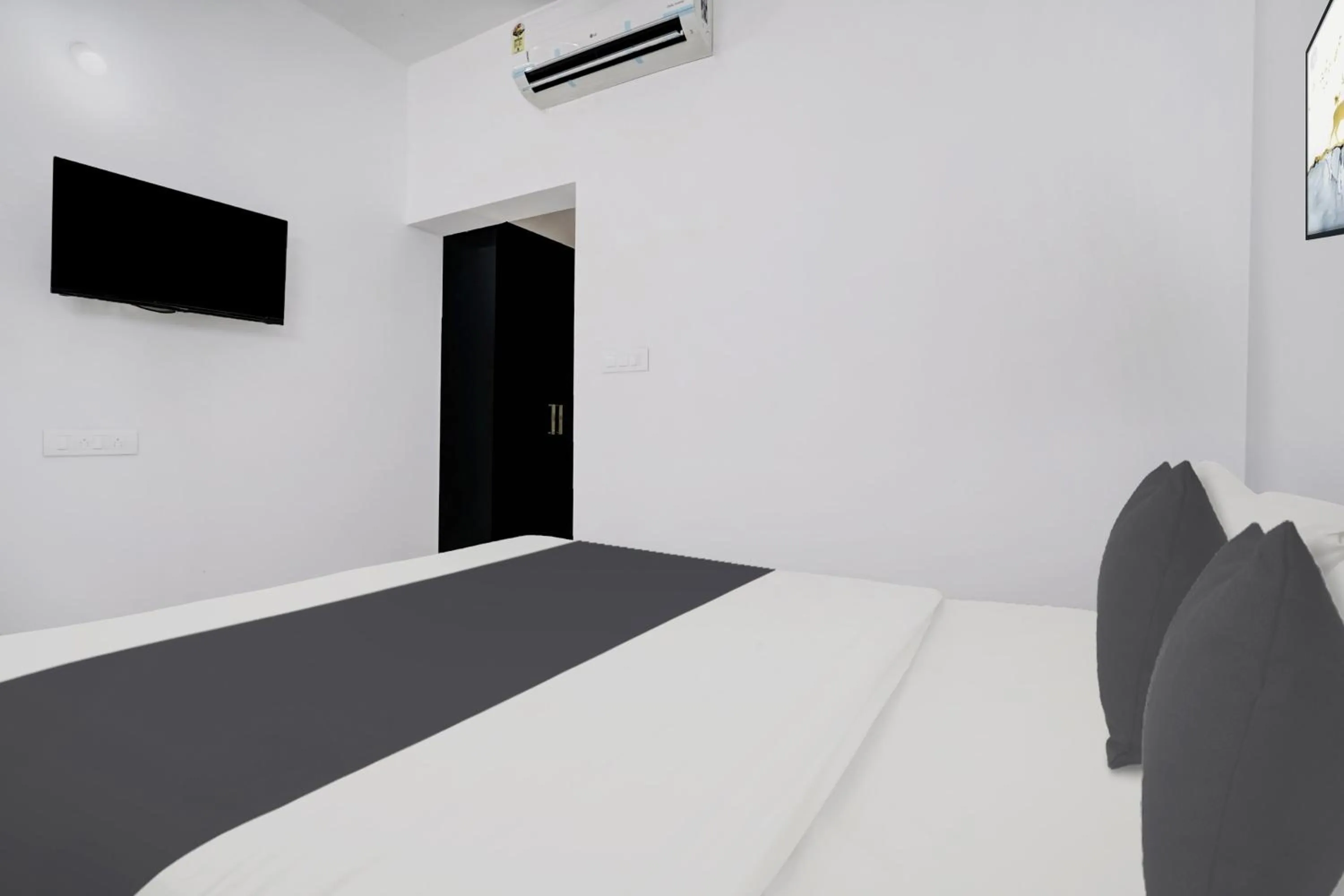 Bedroom, Bed in Hotel O EVA RESIDENCY