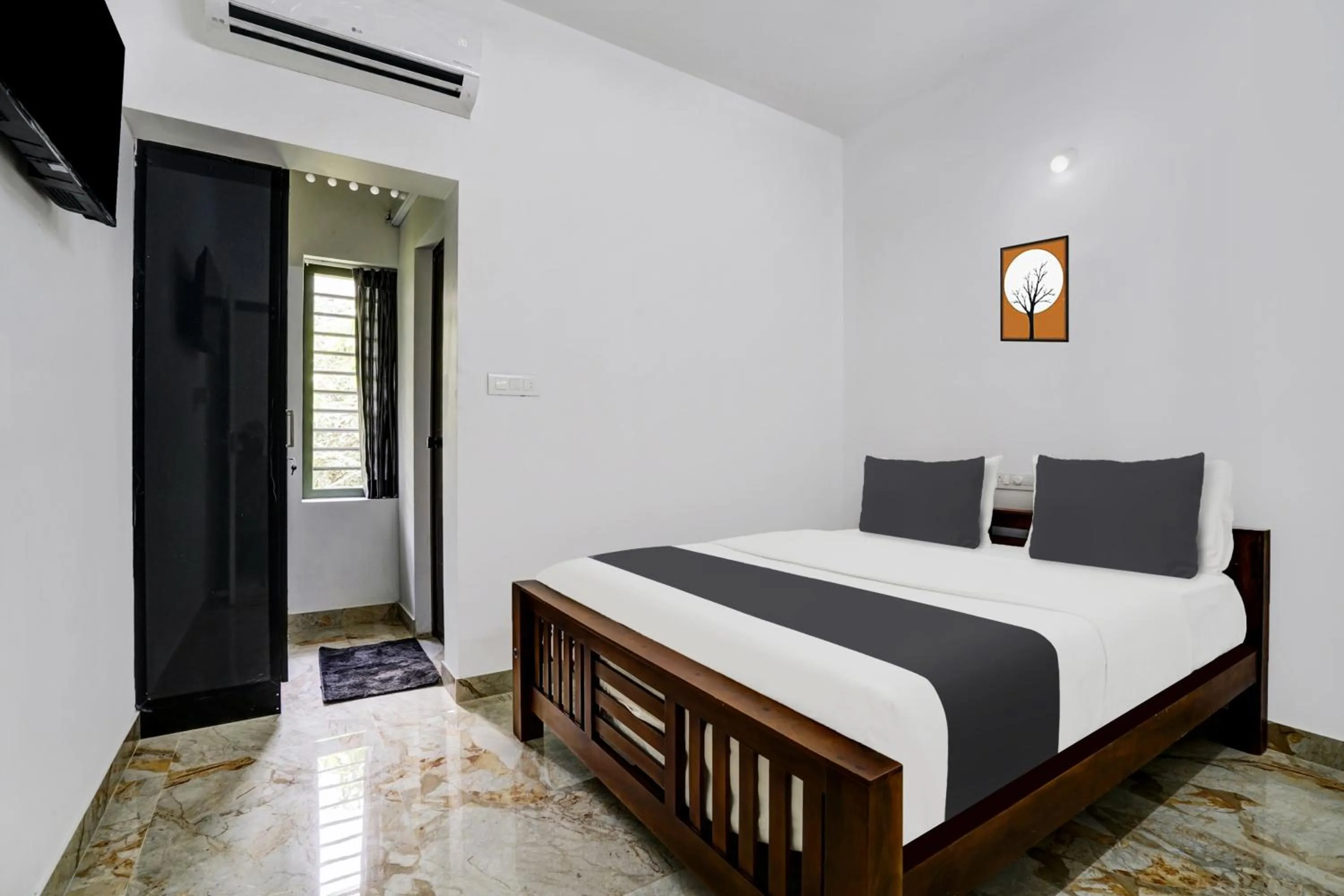 Bedroom, Bed in Hotel O EVA RESIDENCY