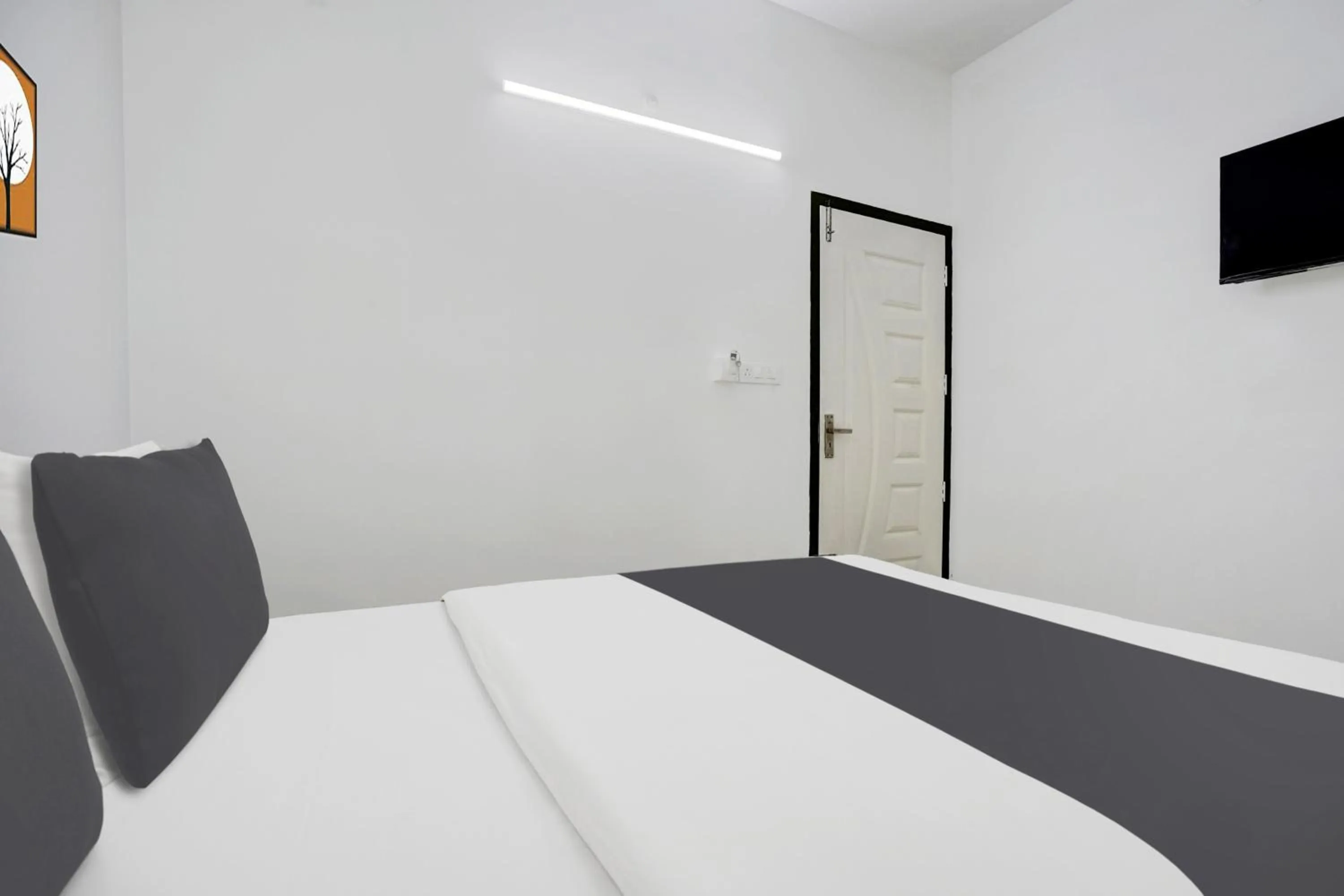 Bedroom, Bed in Hotel O EVA RESIDENCY