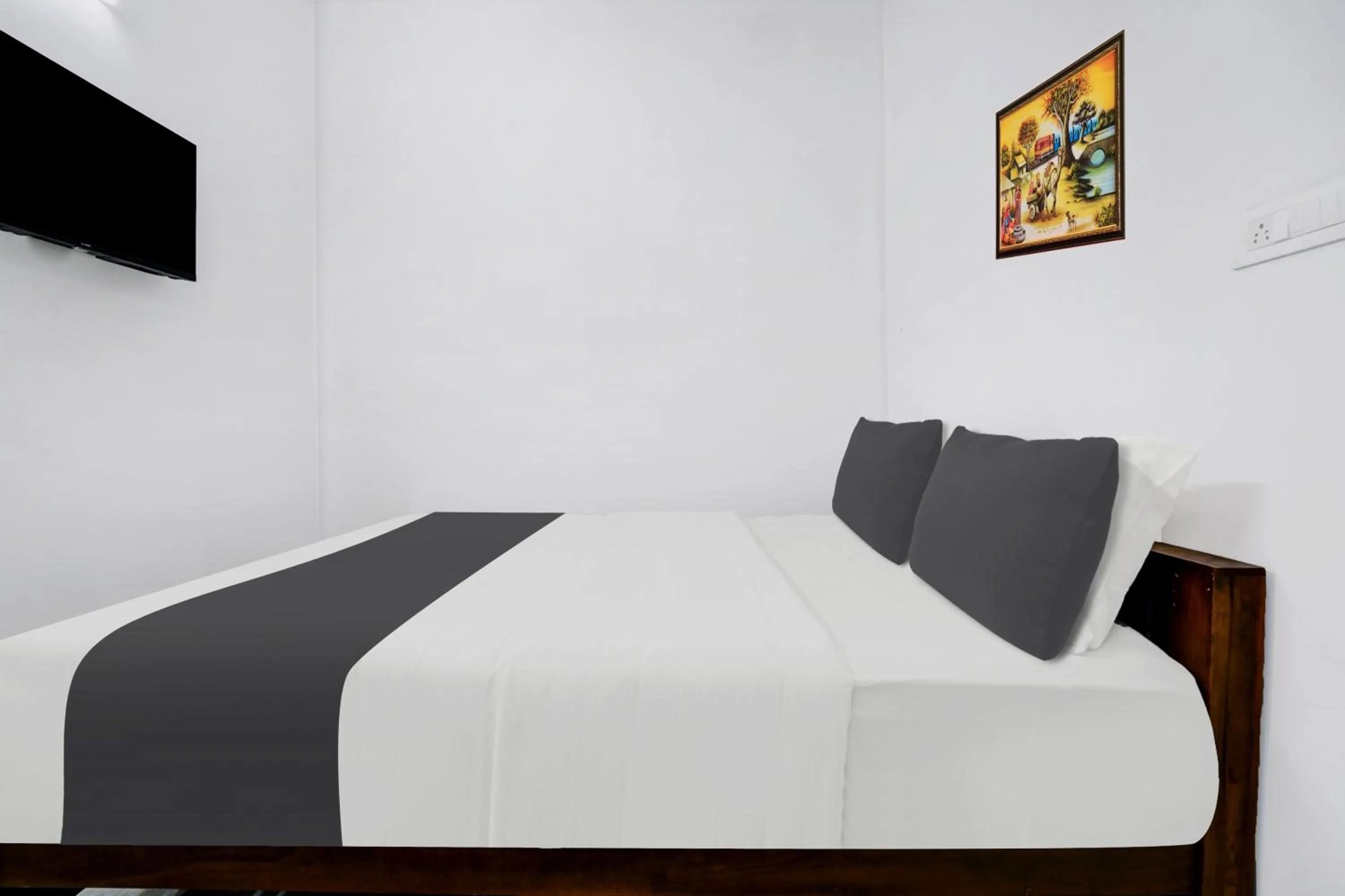 Bedroom, Bed in Hotel O EVA RESIDENCY