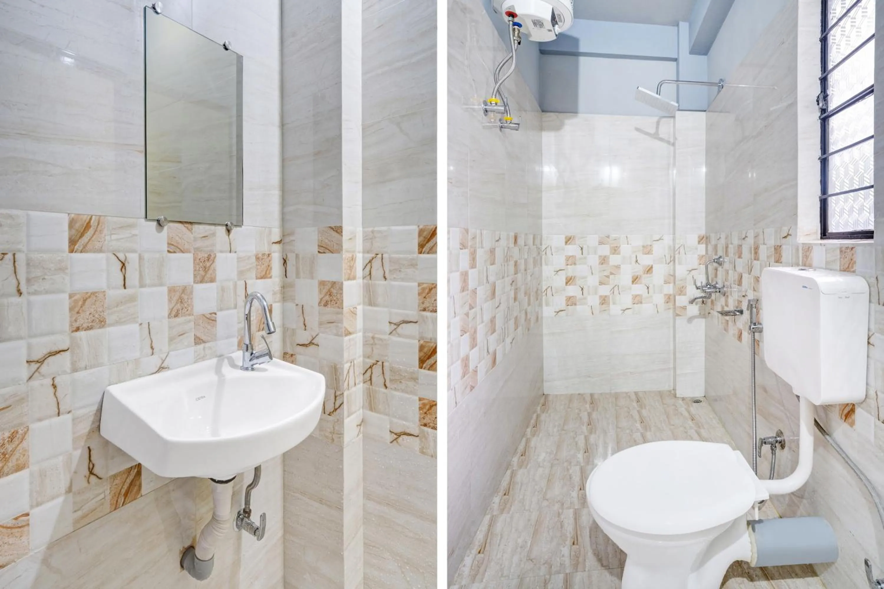 Bathroom in Hotel O Lapalang Shillong