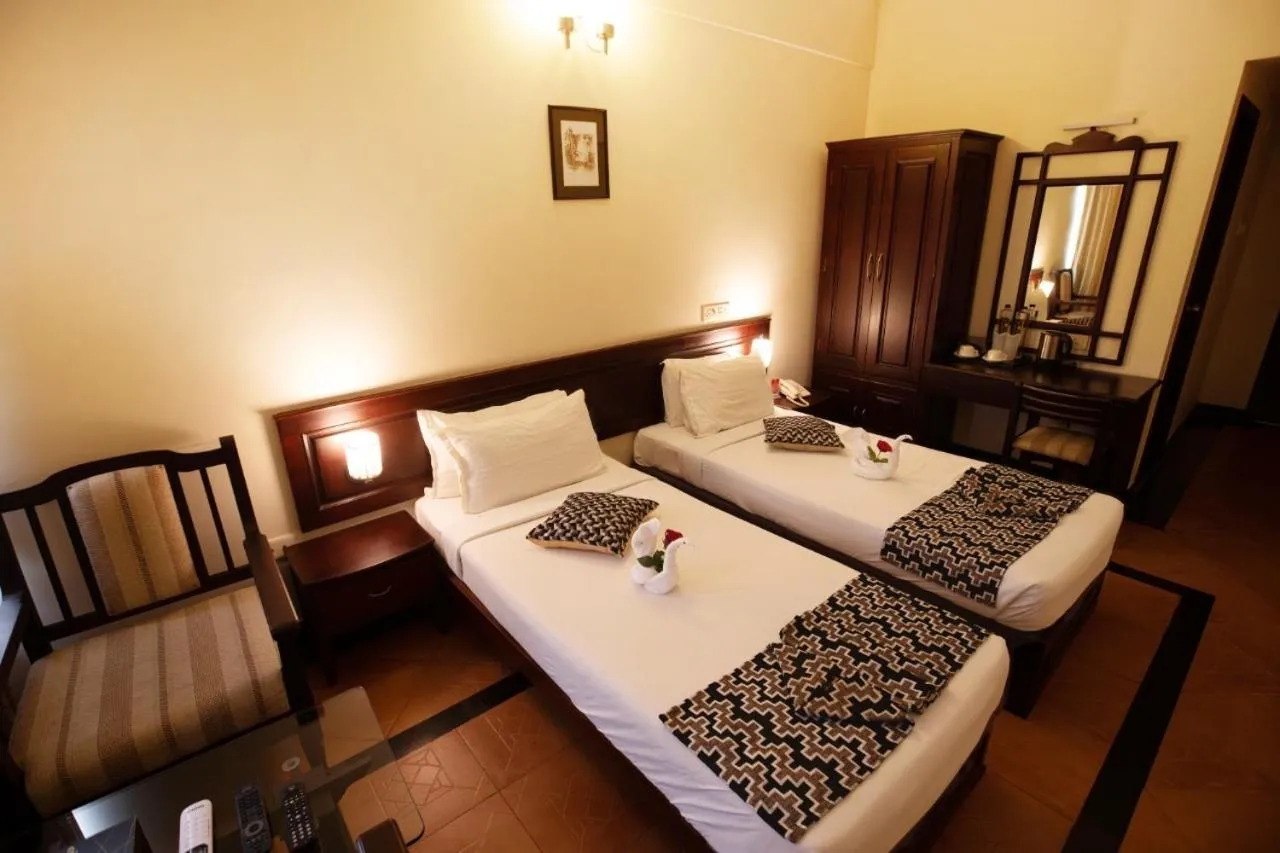 Bed in Hotel Afrad International