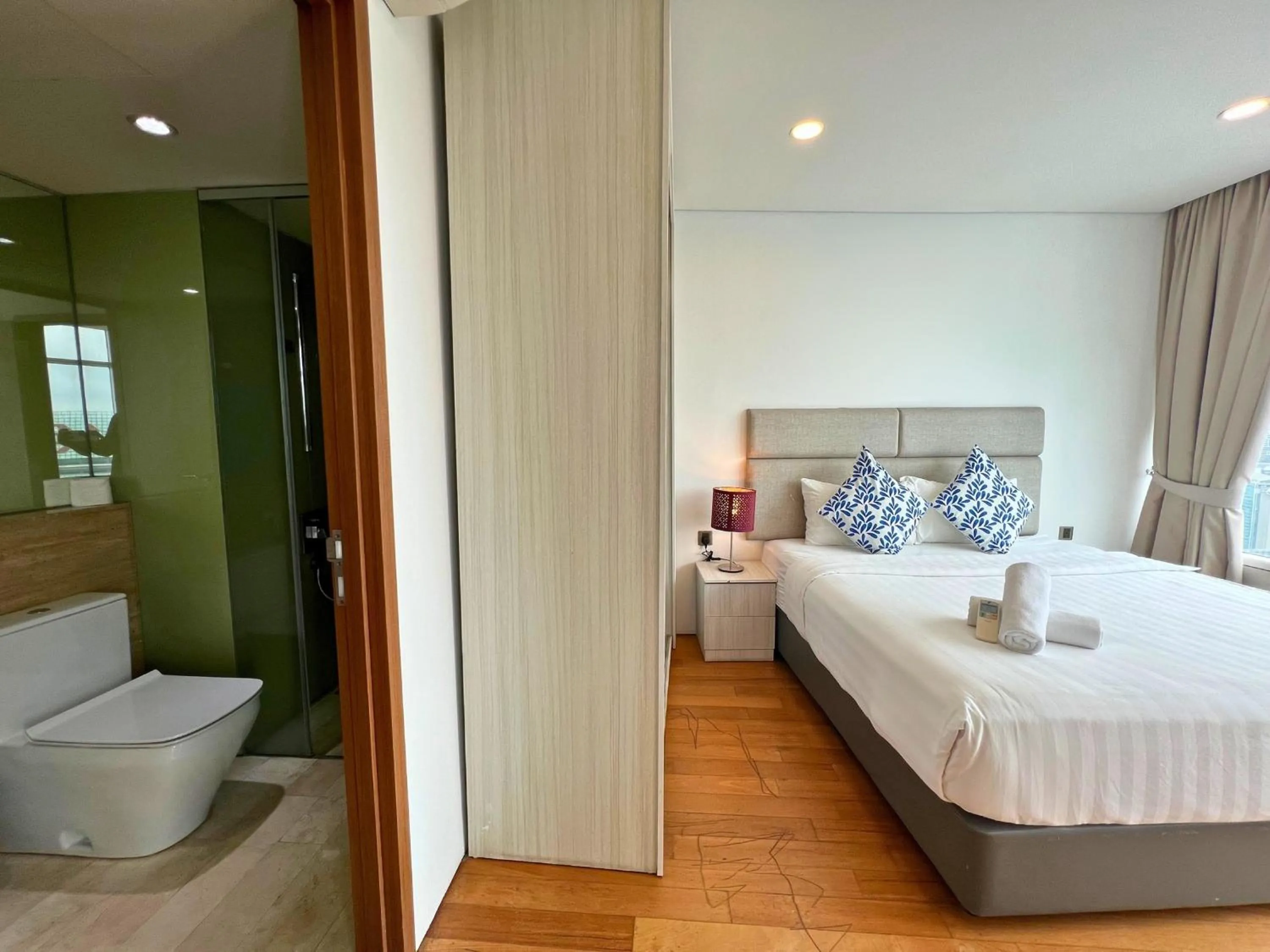 Bed in Vortex Apartments Kuala Lumpur