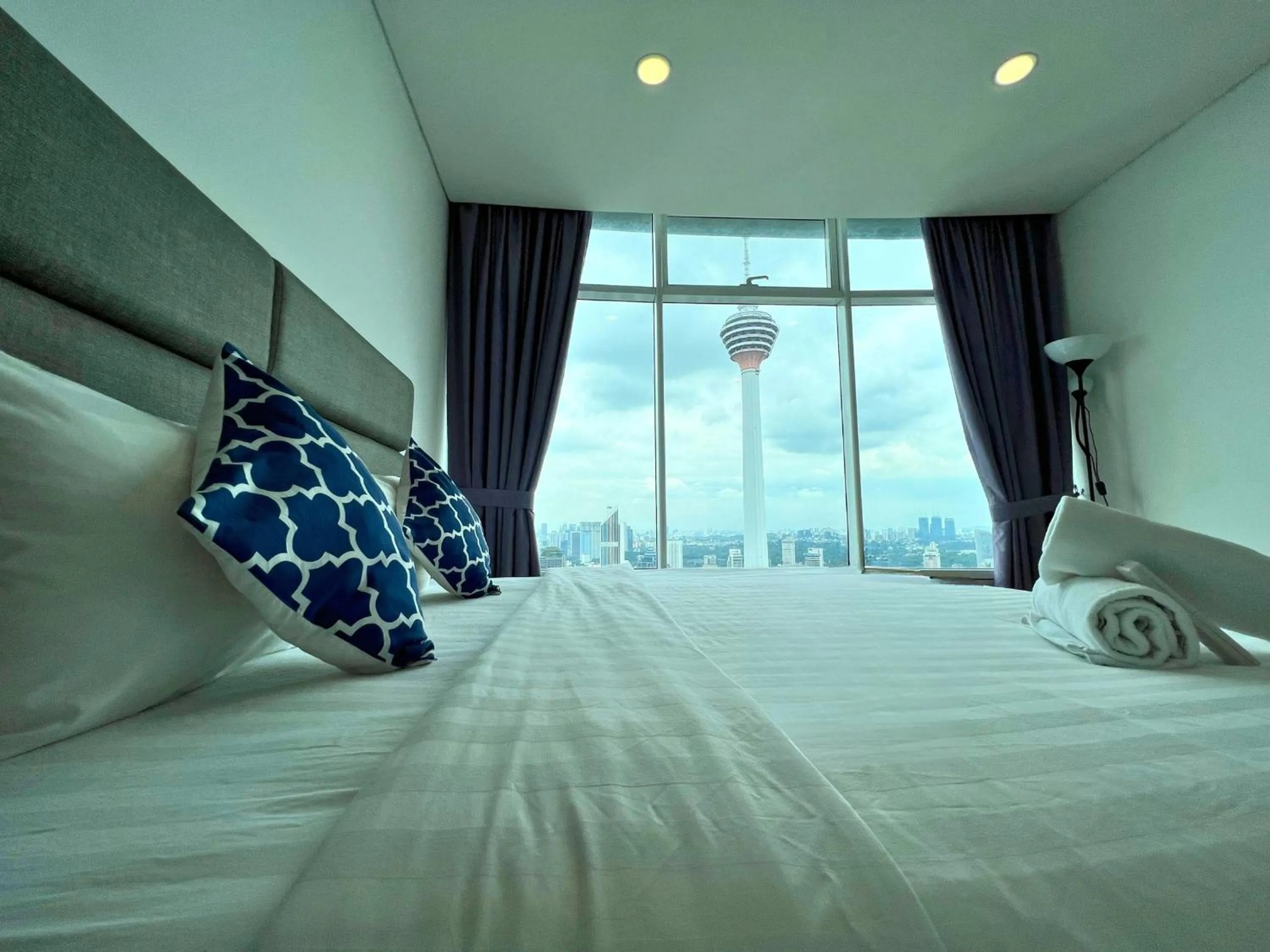 Bed in Vortex Apartments Kuala Lumpur