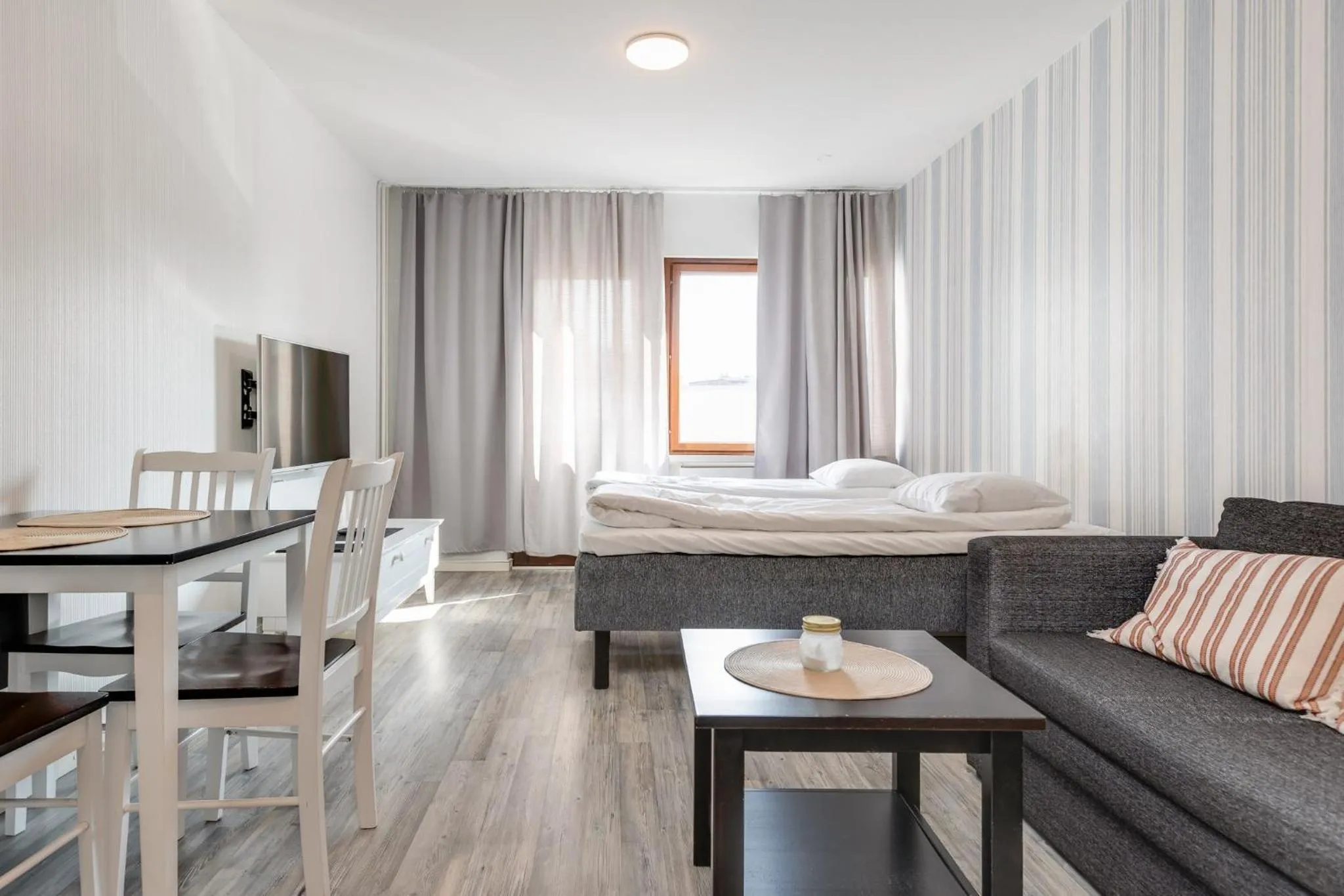 Bed in Santa's Holiday Homes