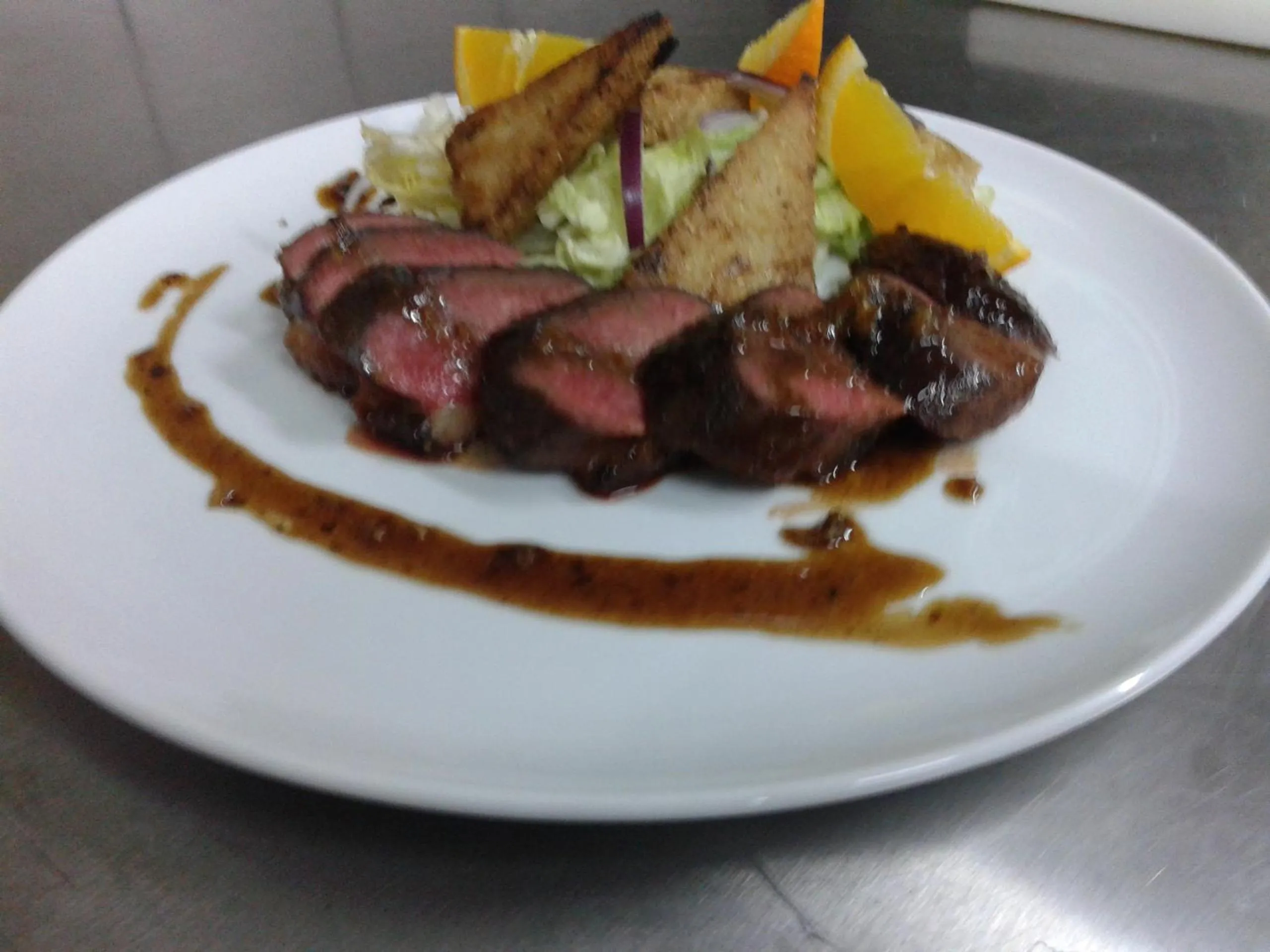 Food close-up in Garni hotel Vir