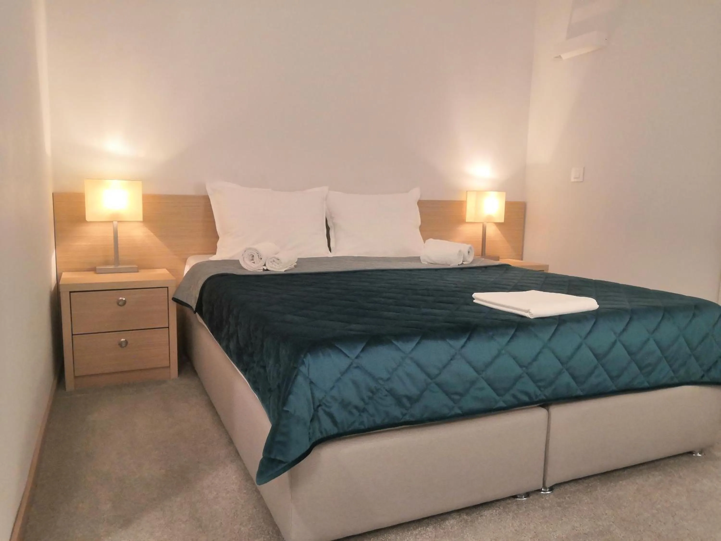 Bed in Garni hotel Vir