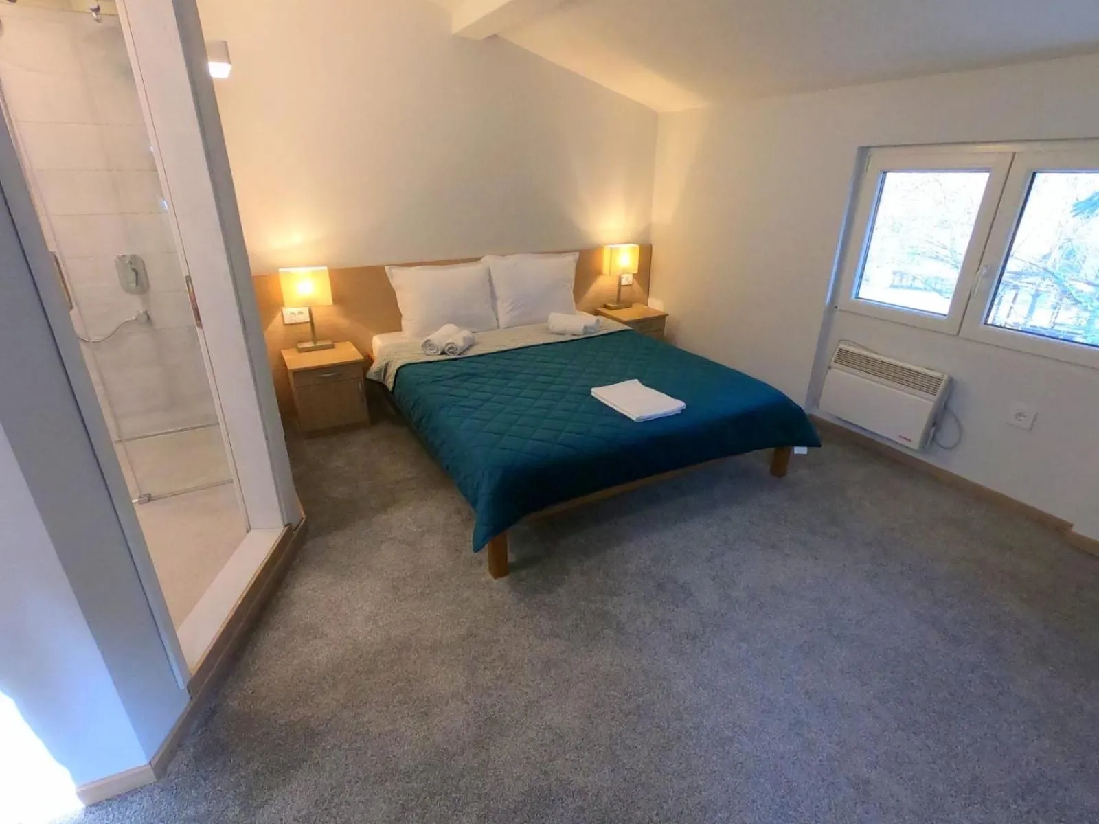 Bed in Garni hotel Vir