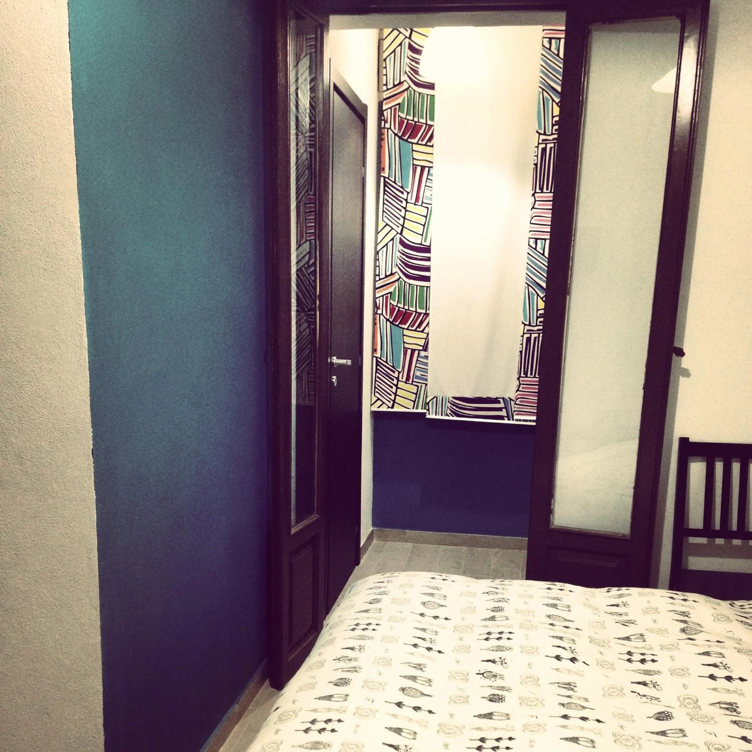 Decorative detail, Bed in B&B Santiago