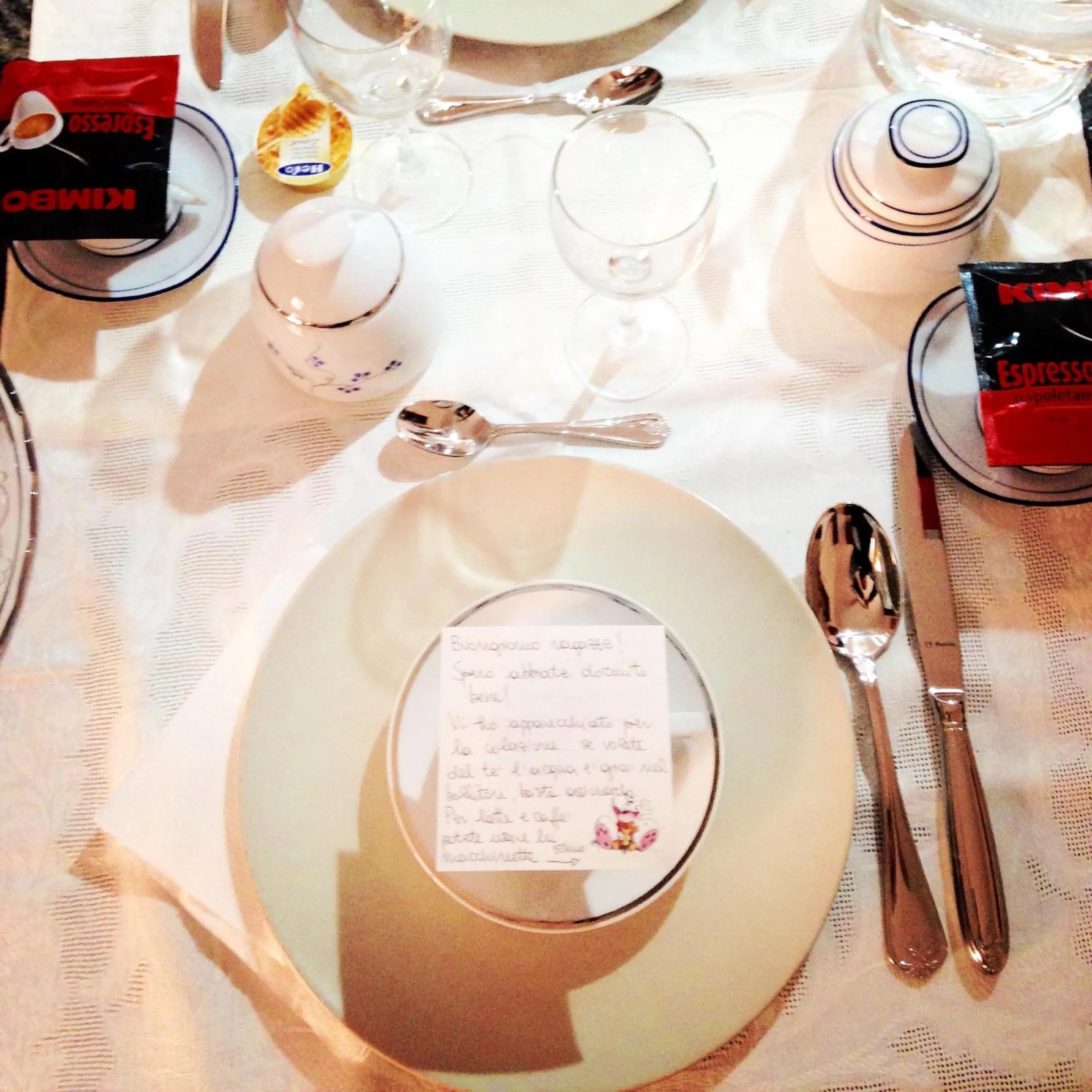 Restaurant/places to eat in B&B Santiago