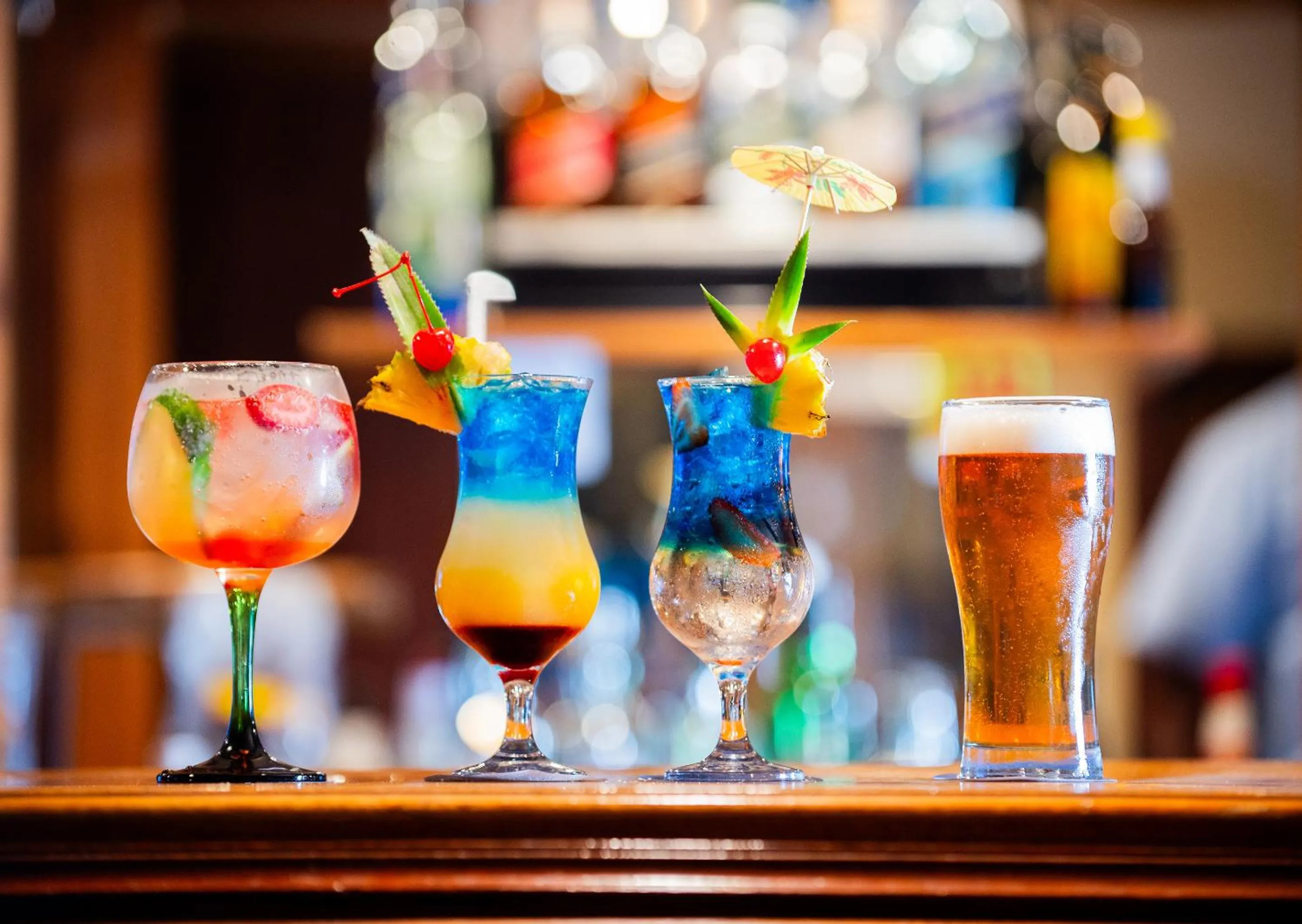 Lounge or bar in Little Switzerland Resort by Dream Resorts