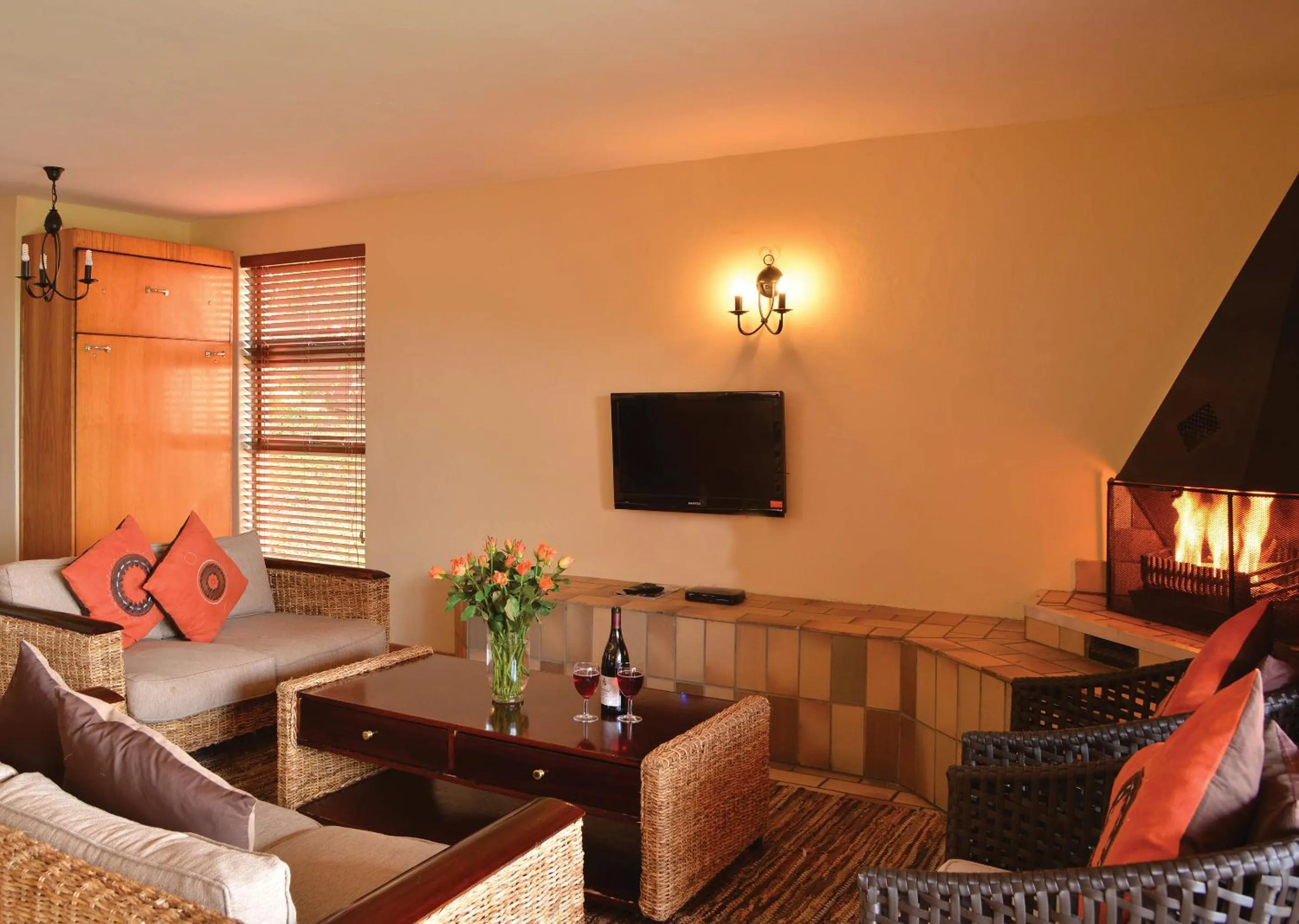 TV and multimedia in Little Switzerland Resort by Dream Resorts