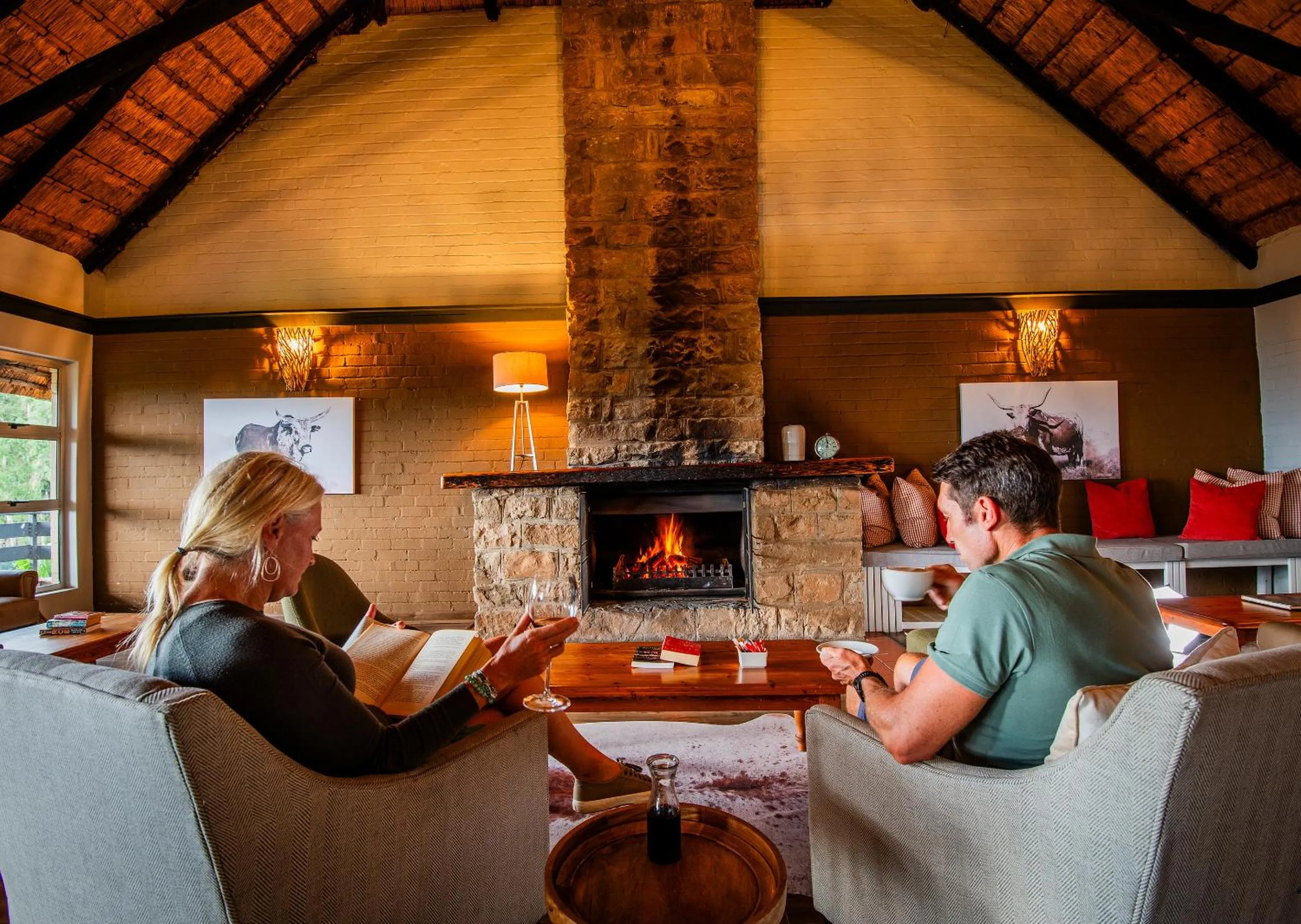 People in Little Switzerland Resort by Dream Resorts