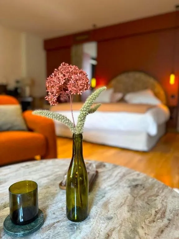 Bed in FÓLKLORE Boutique Hôtel