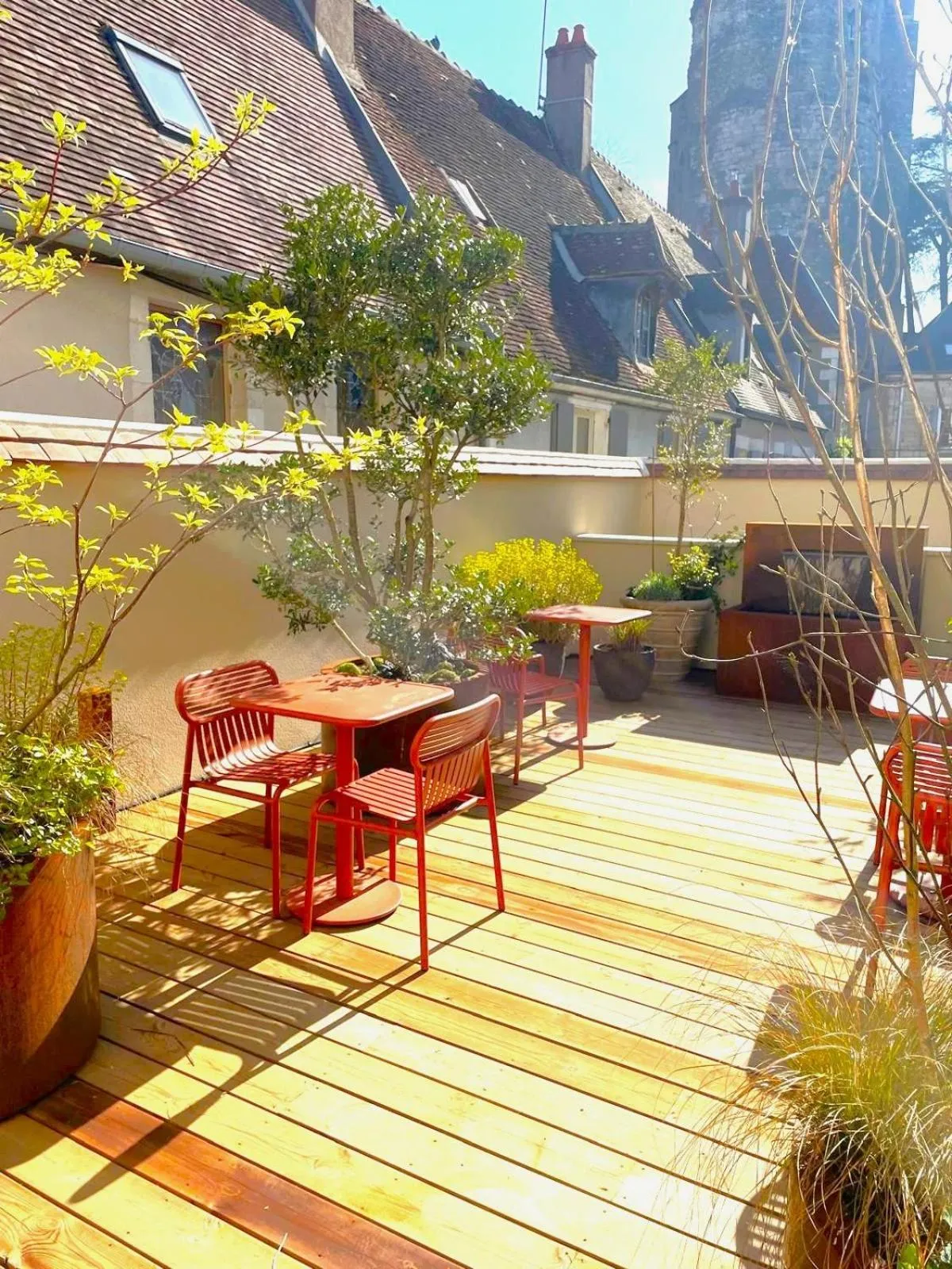 Patio in FÓLKLORE Boutique Hôtel