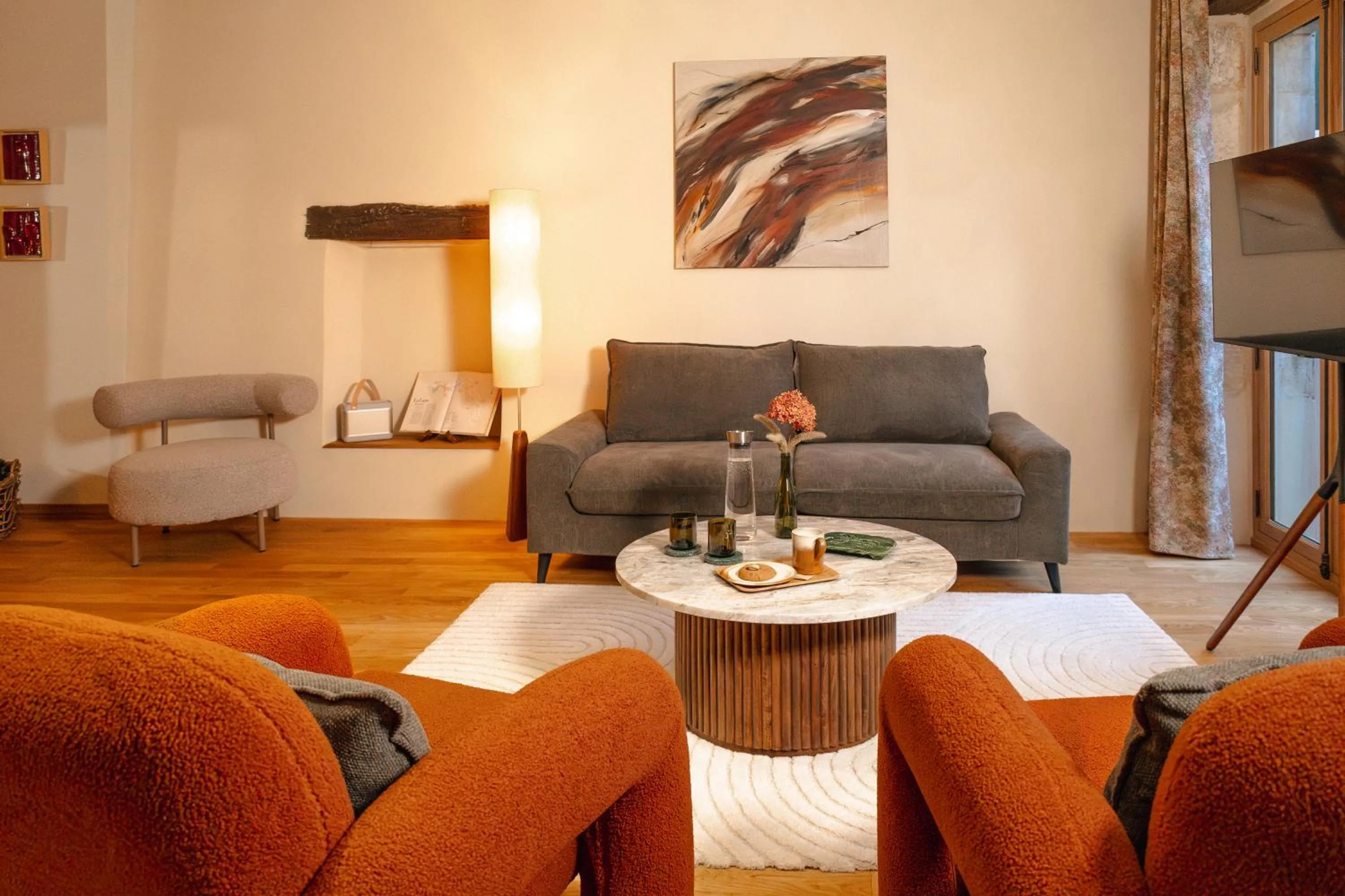 Living room in FÓLKLORE Boutique Hôtel