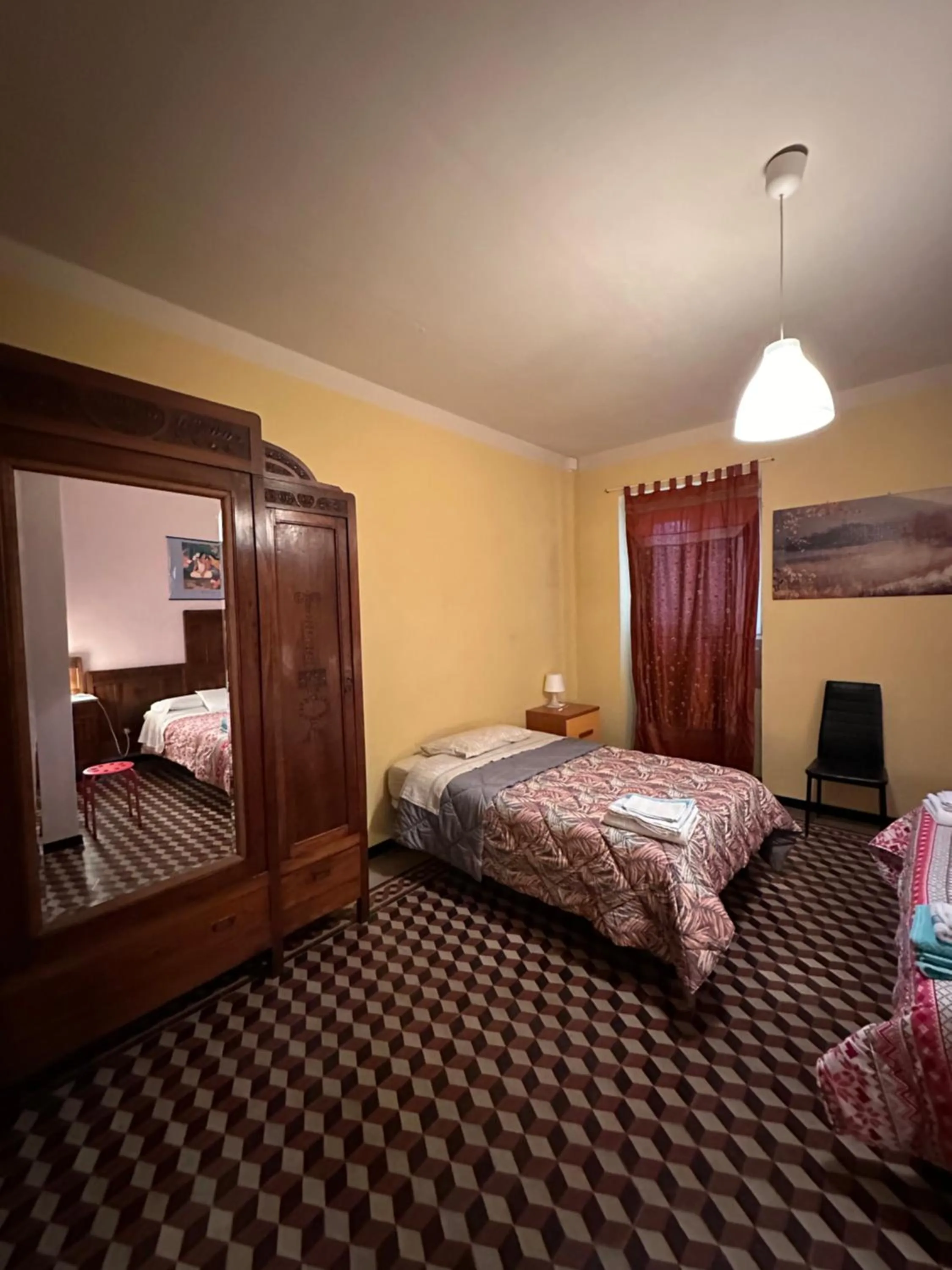 Bedroom, Bed in B&B Orchidea Bianca