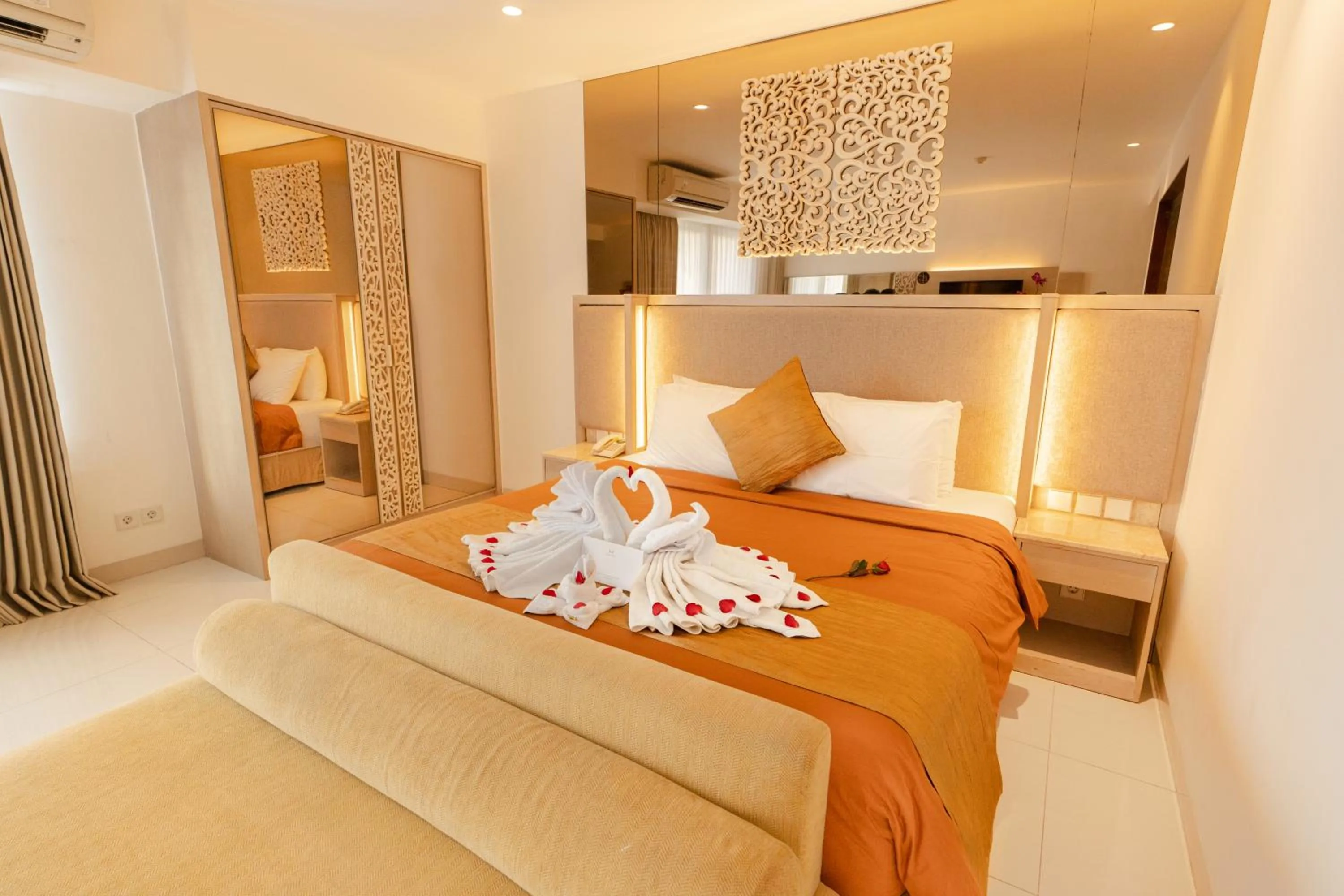 Bed in Kuta Angel Hotel