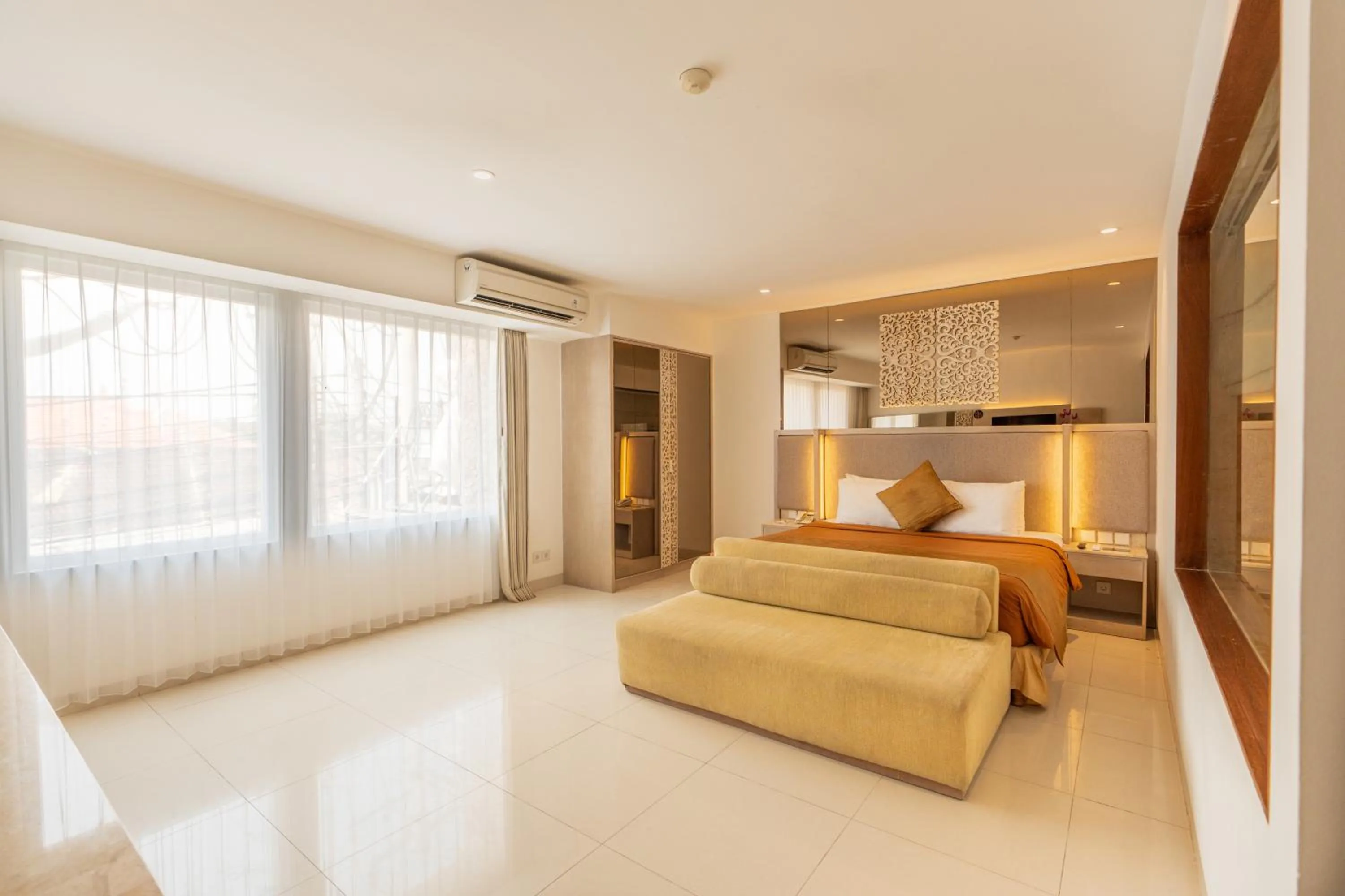 Bed in Kuta Angel Hotel