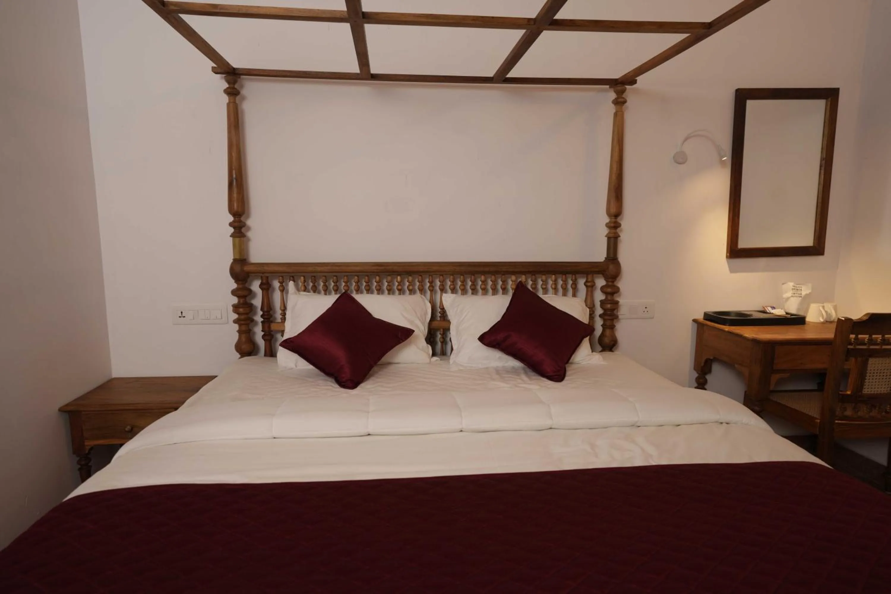 Bed in Ragas - Marari Beach Villa By Perfect Stays