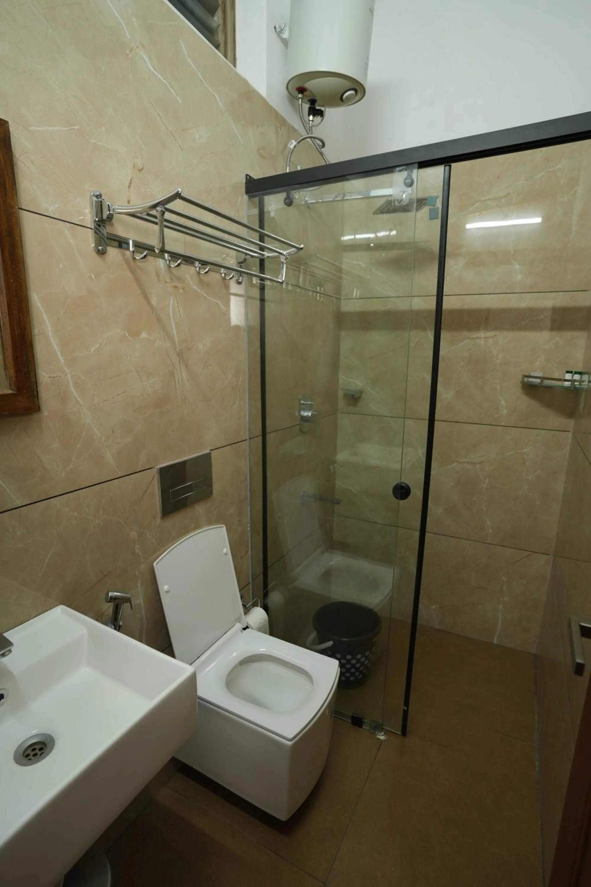 Toilet in Ragas - Marari Beach Villa By Perfect Stays