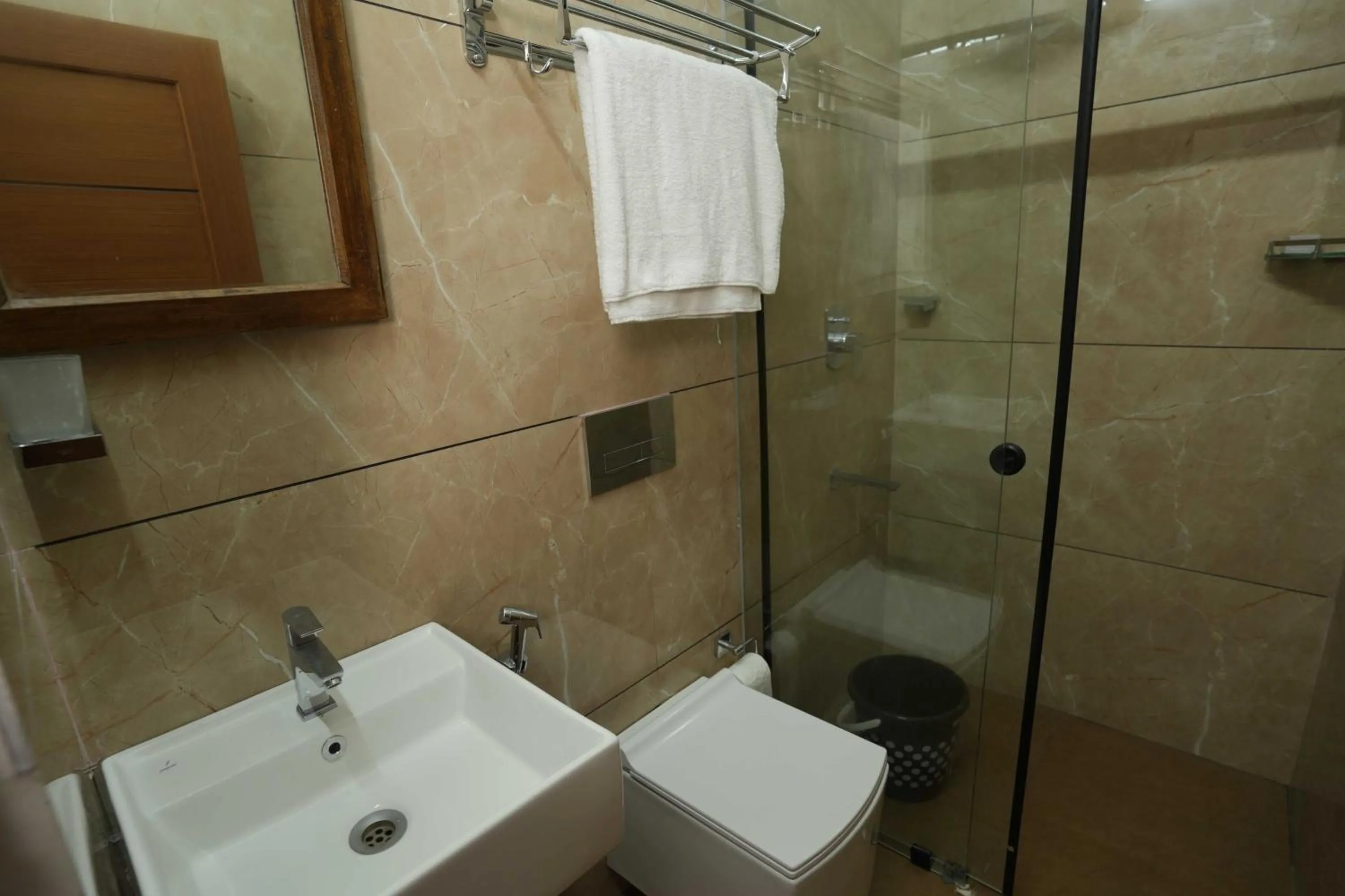 Shower in Ragas - Marari Beach Villa By Perfect Stays