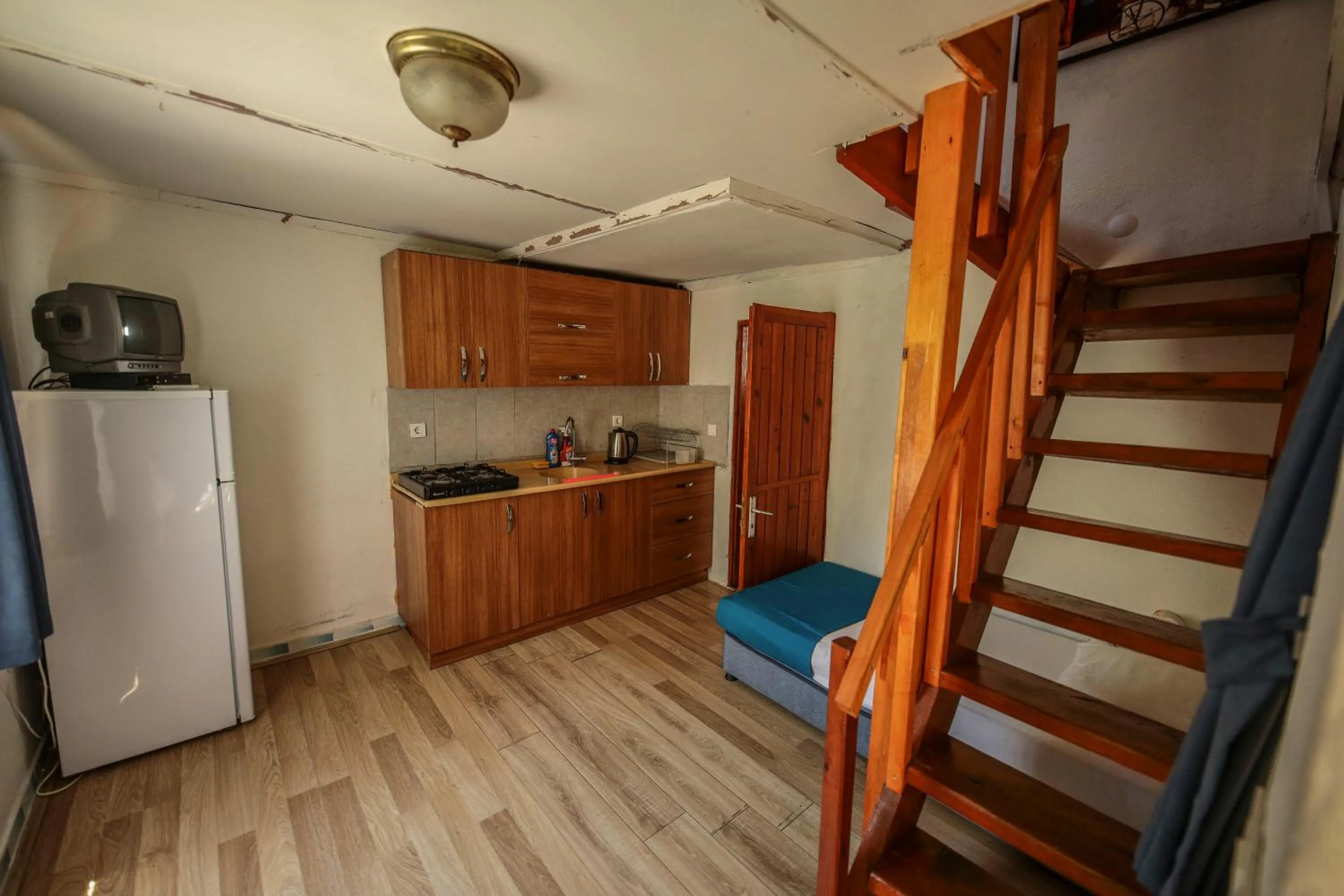 Kitchen or kitchenette in Villa Zeytin