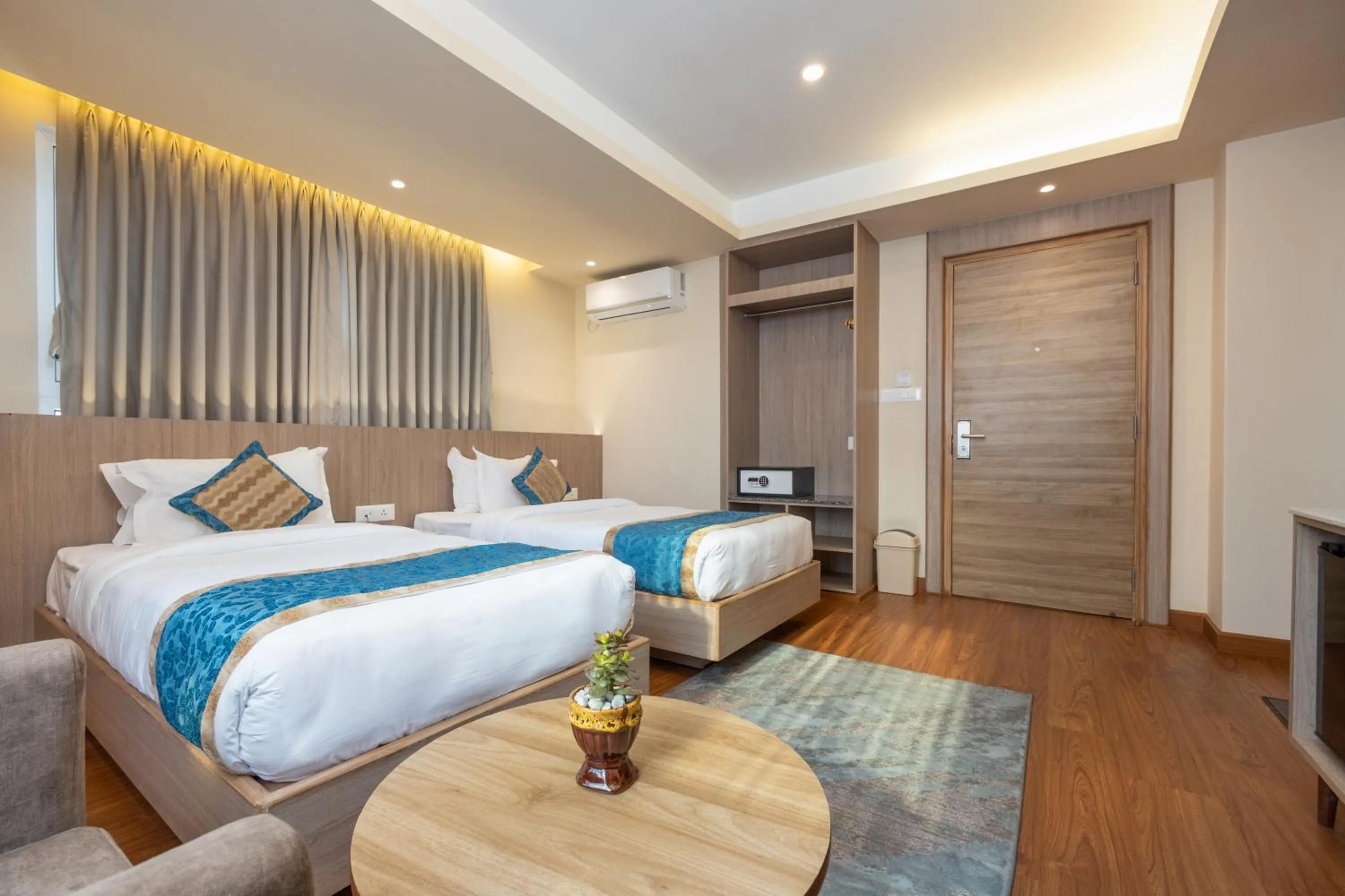 Bedroom, Bed in Shuvatara Suites & Spa, Thamel
