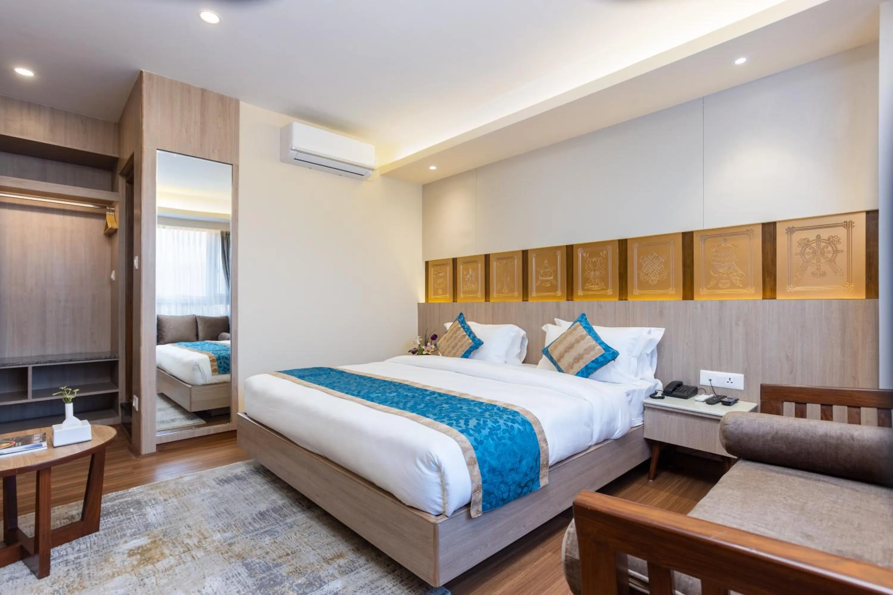 Bedroom, Bed in Shuvatara Suites & Spa, Thamel