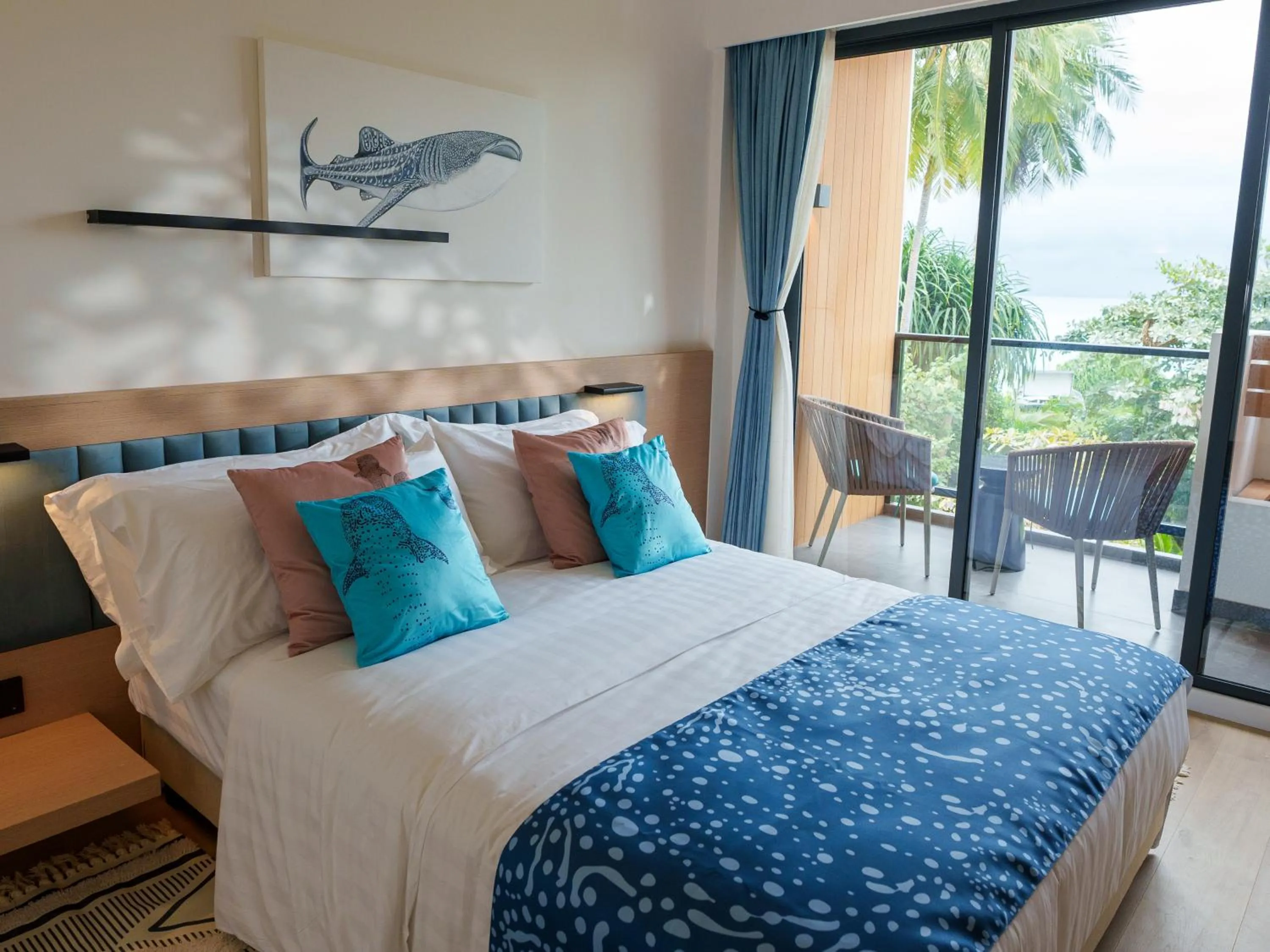 Bedroom, Bed in Whale Shark Boutique