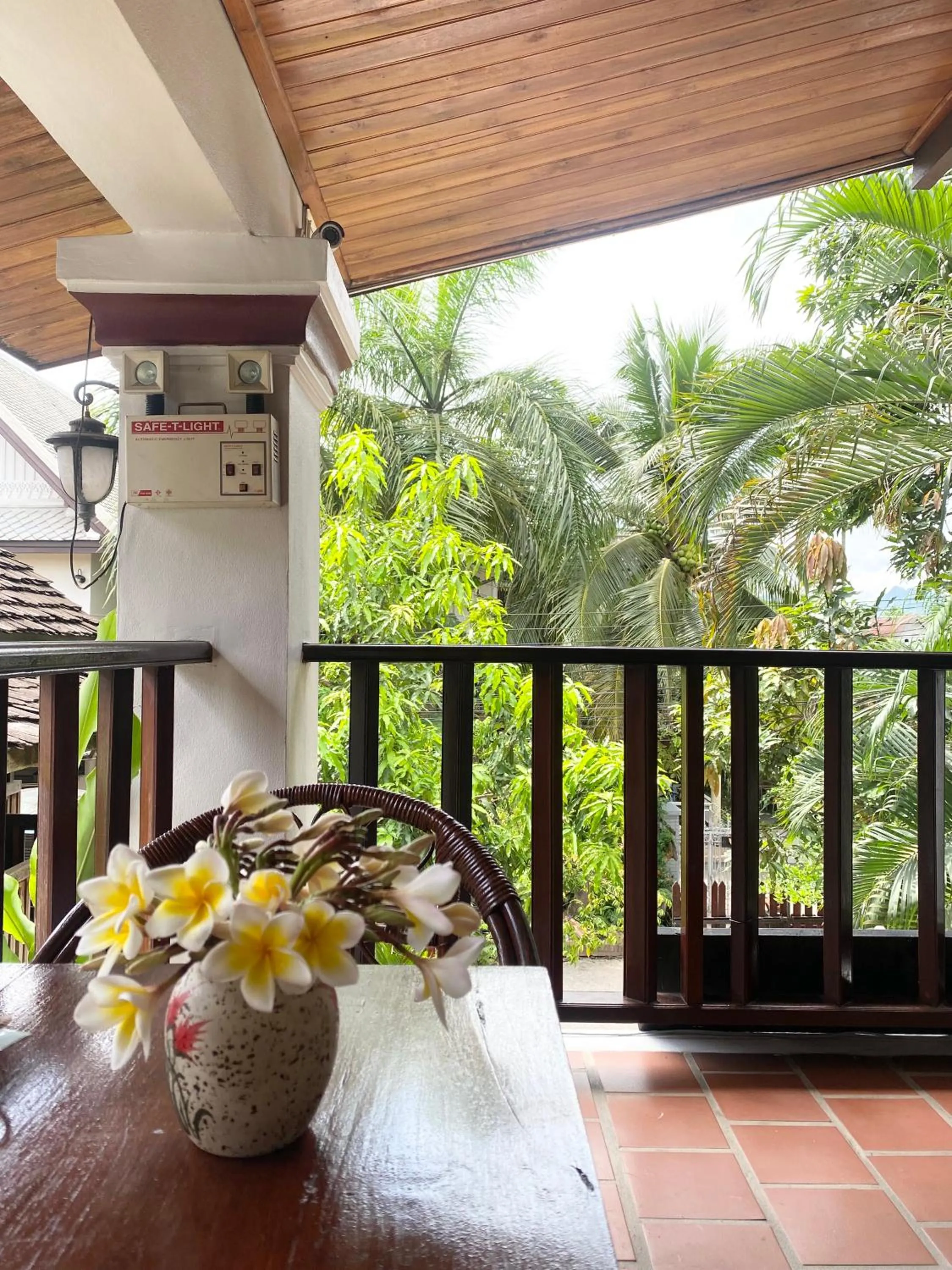 Balcony/Terrace in Golden Sun Hotel