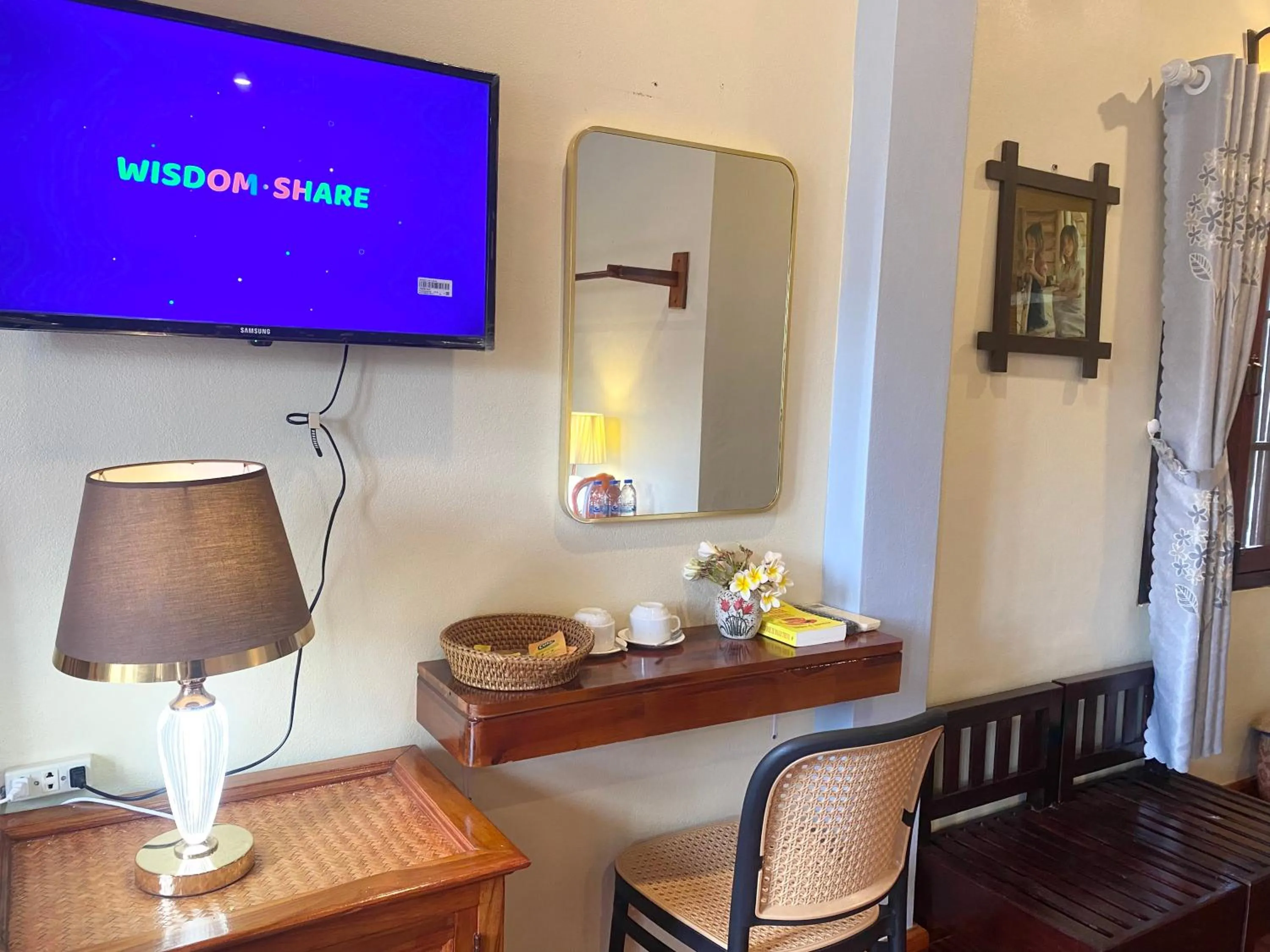 Seating area in Golden Sun Hotel