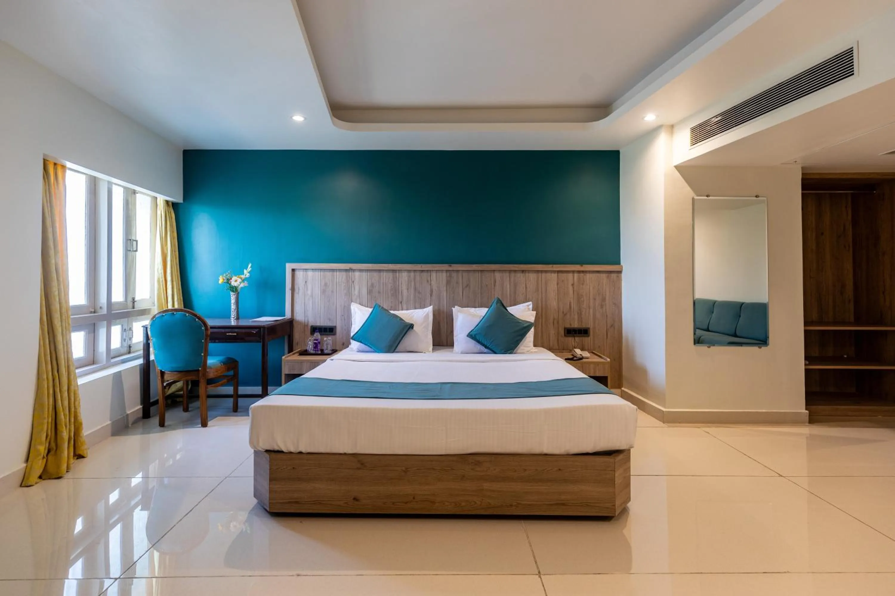 Bedroom, Bed in Hotel Amer Palace